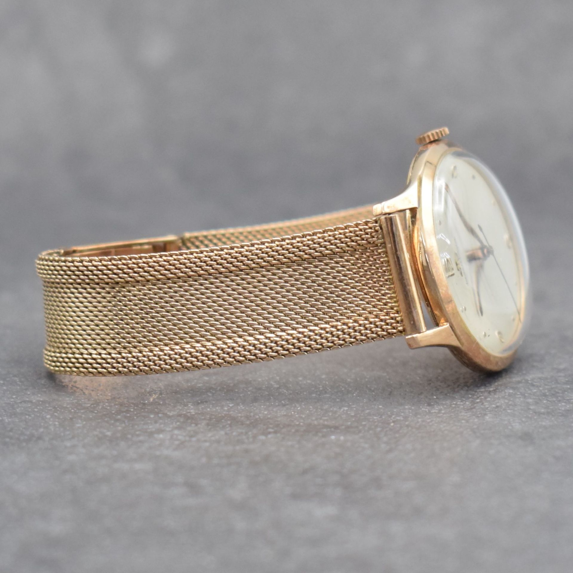 Jaeger-LeCoultre Herrenarmbanduhr in RoseG 585/000, Werk - Image 6 of 12