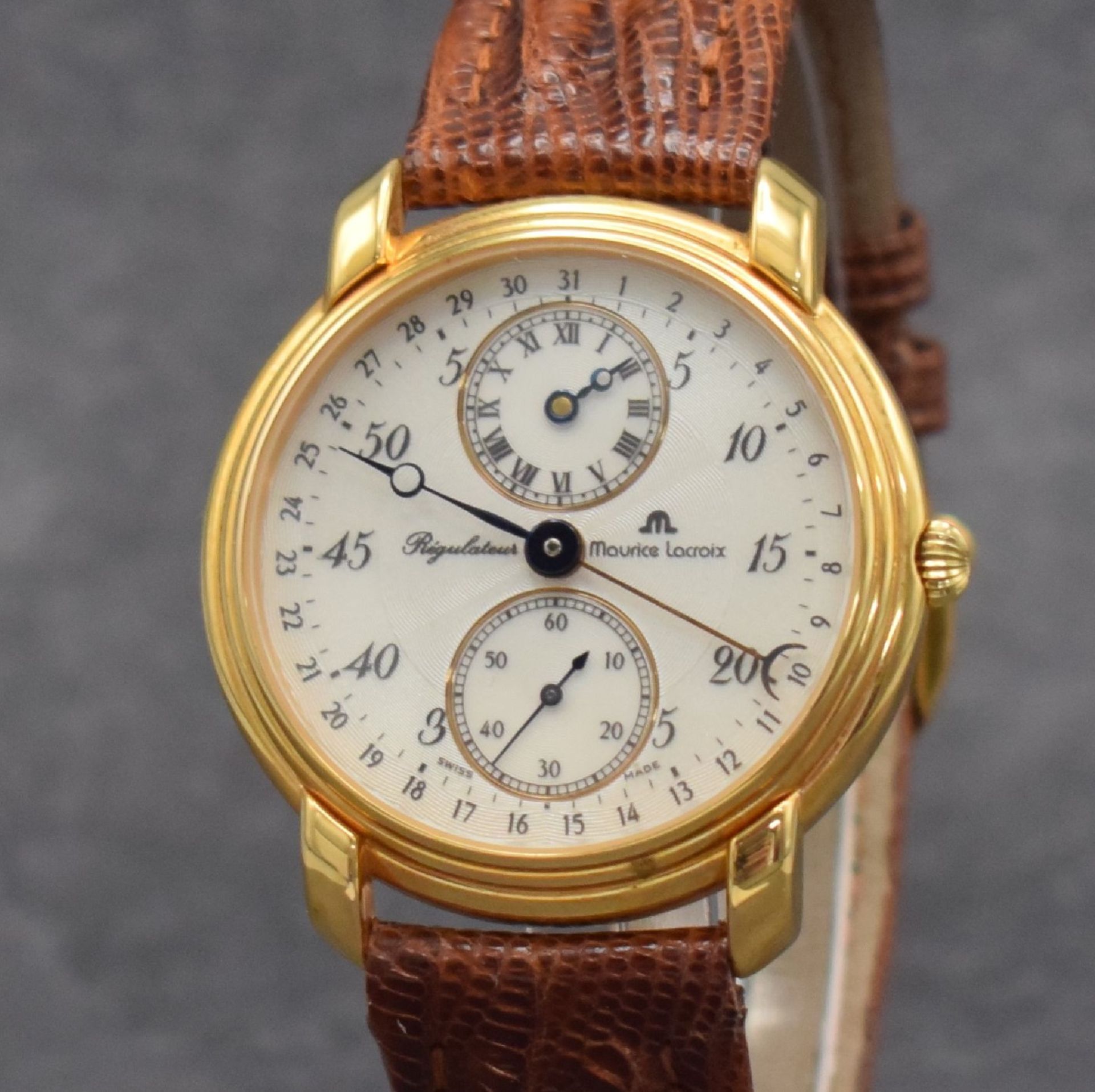 MAURICE LACROIX Herrenarmbanduhr Regulateur Referenz - Image 4 of 6