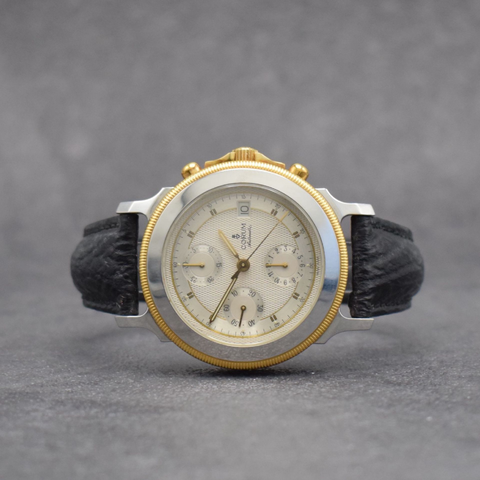 CORUM Armbandchronograph Les Temps Mecanique Referenz