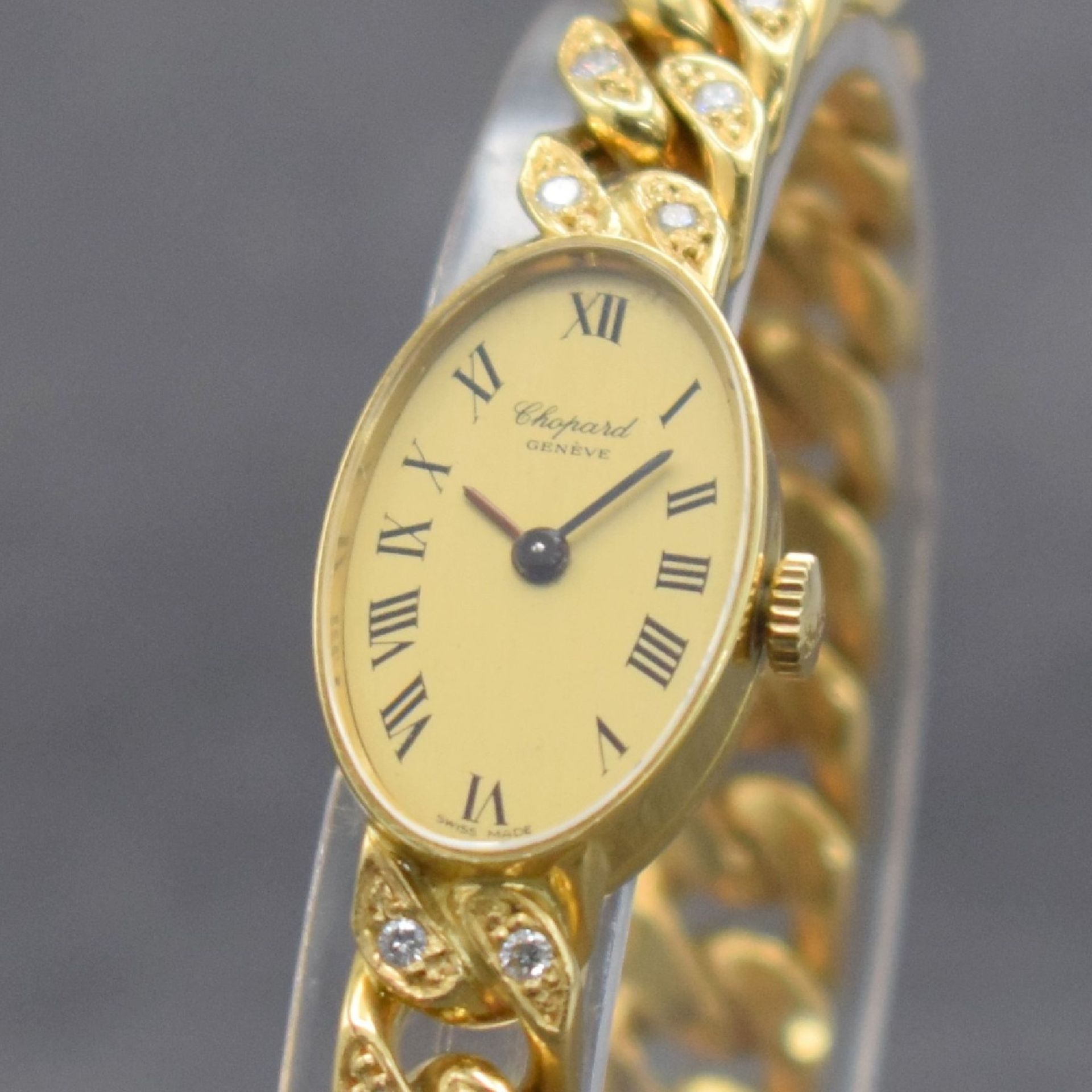 CHOPARD Damenarmbanduhr in GG 750/000, Schweiz um 1975, - Image 9 of 12