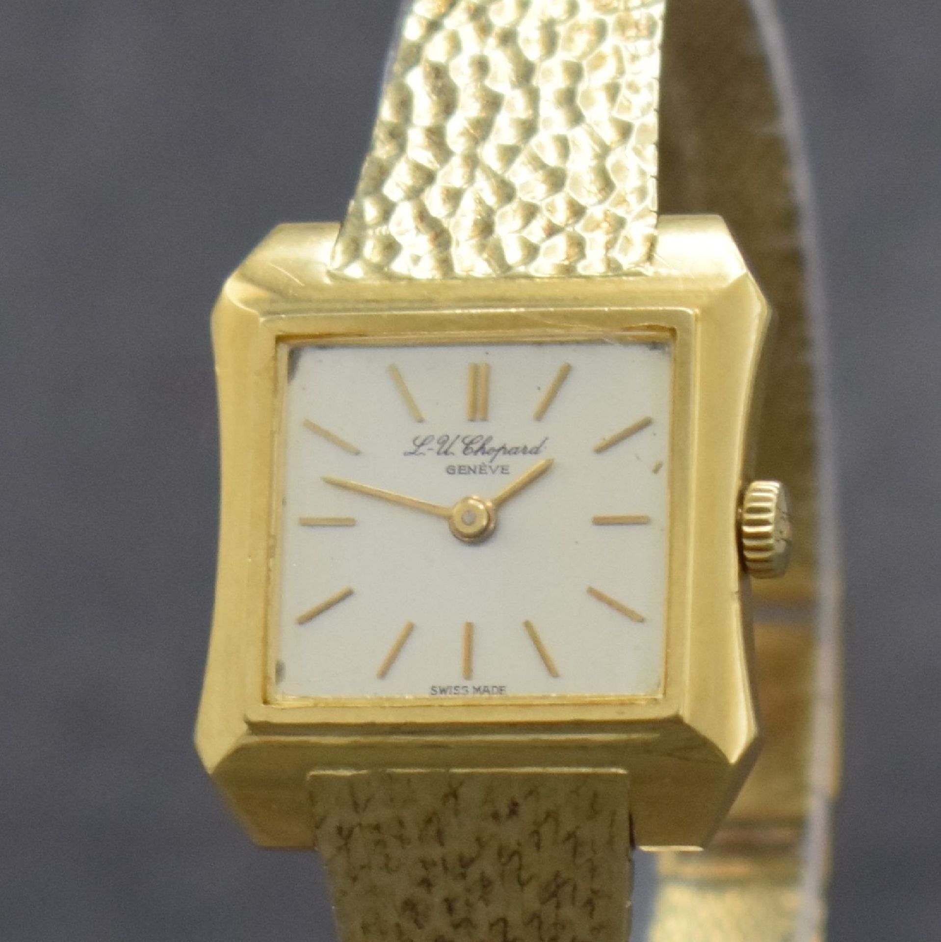 CHOPARD Damenarmbanduhr in GG 750/000 mit neutralem Band - Image 4 of 8