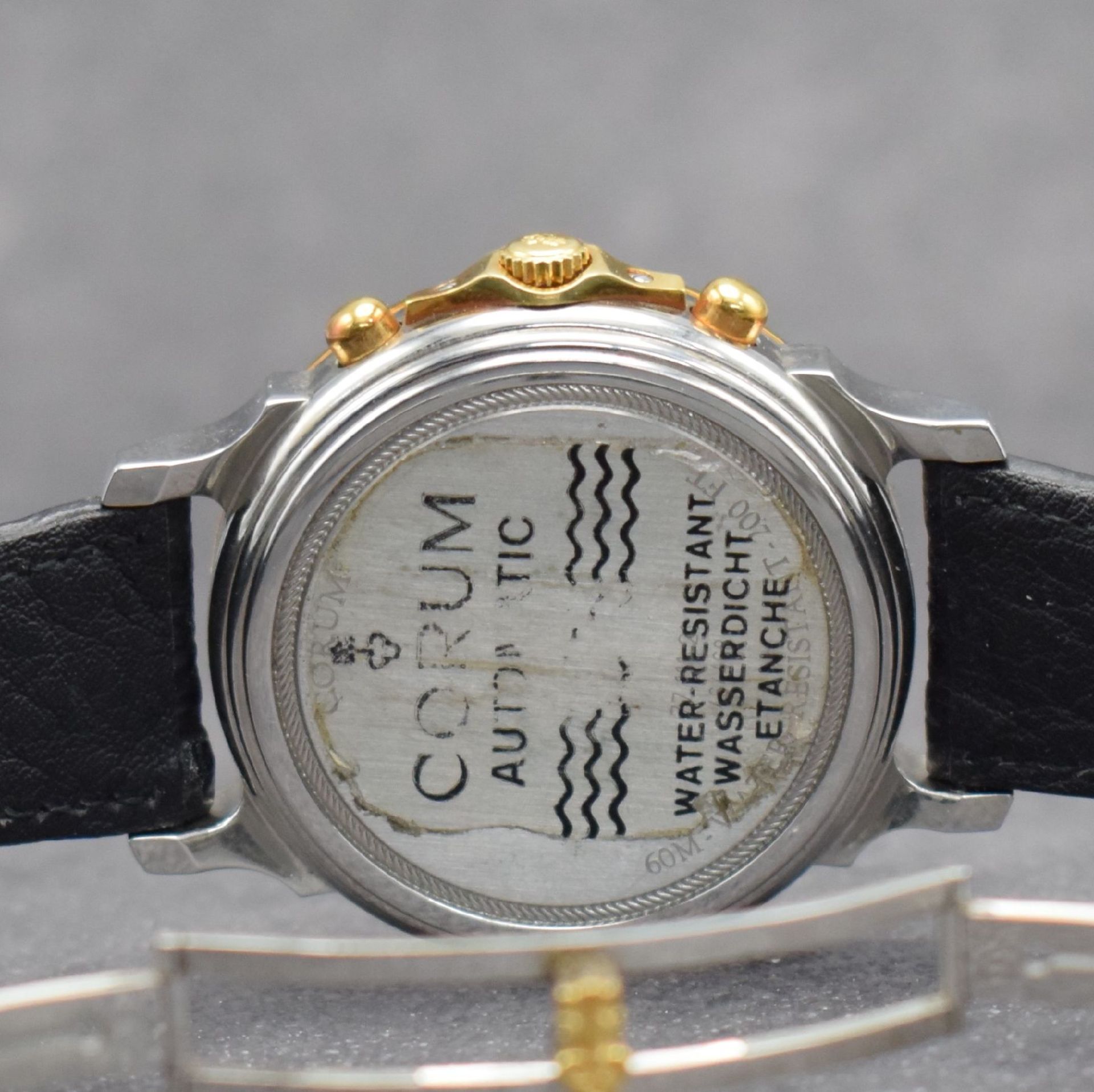 CORUM Armbandchronograph Les Temps Mecanique Referenz - Bild 7 aus 9
