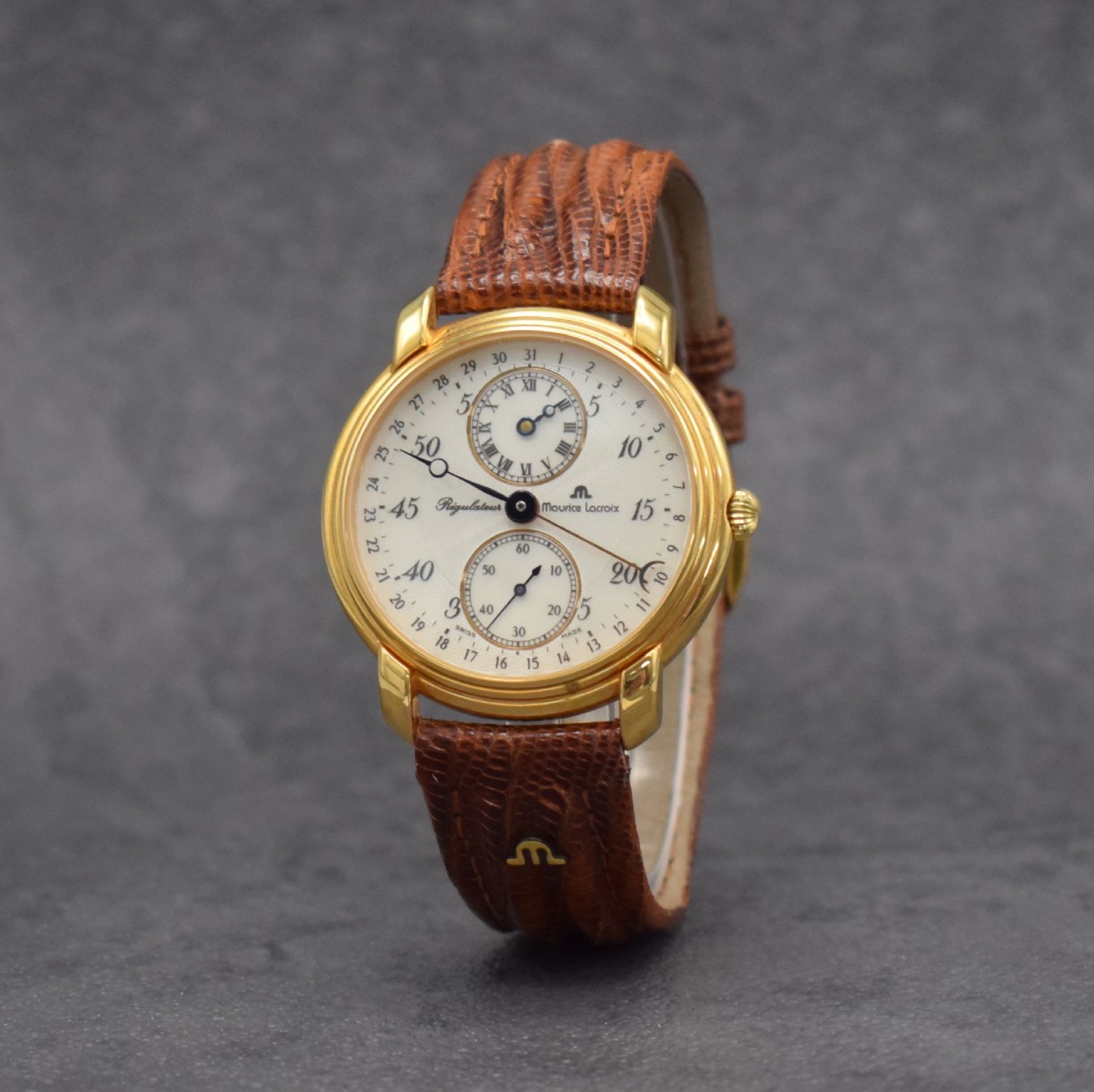 MAURICE LACROIX Herrenarmbanduhr Regulateur Referenz - Image 3 of 6