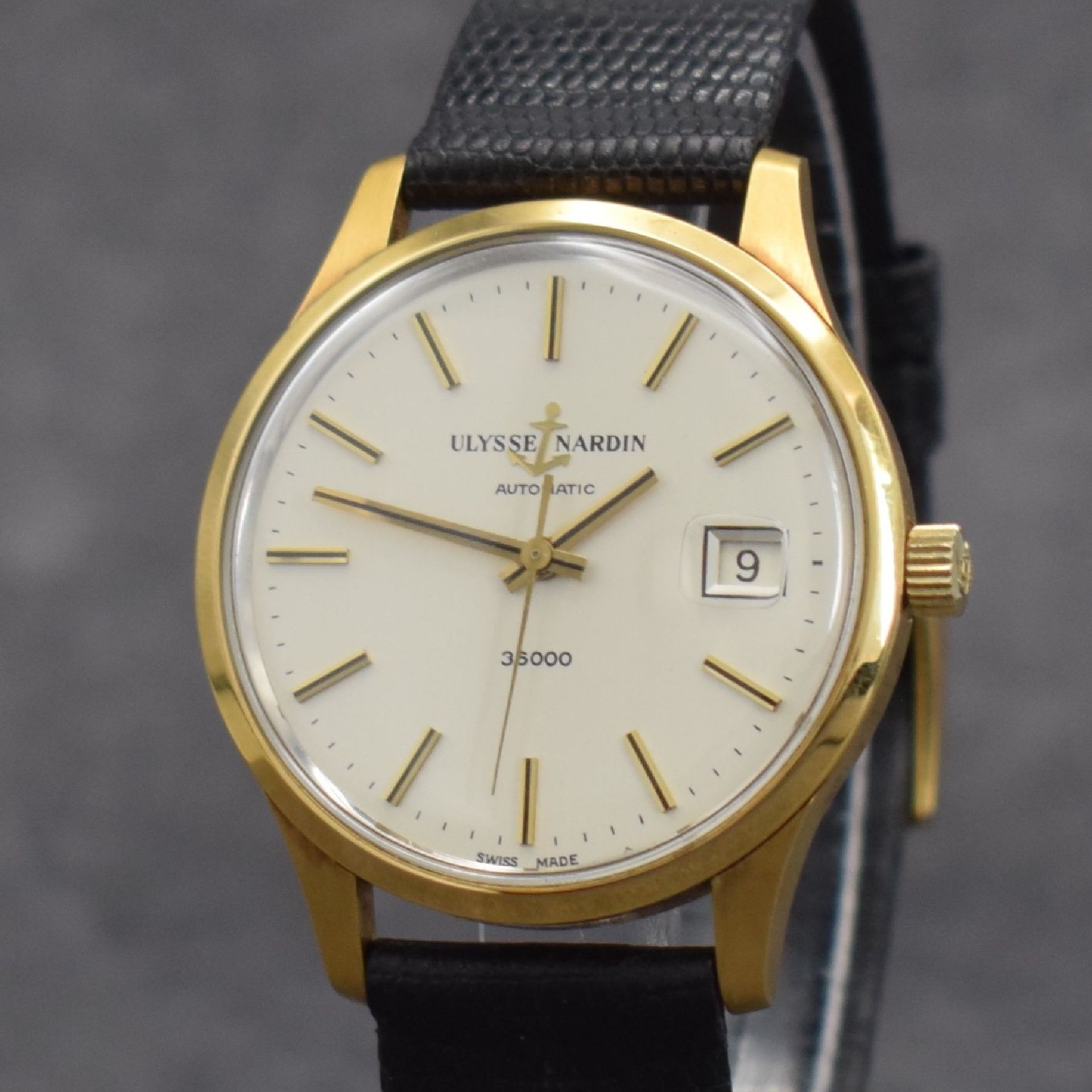 ULYSSE NARDIN Armbanduhr,  Automatik, Schweiz 1970er - Bild 4 aus 10