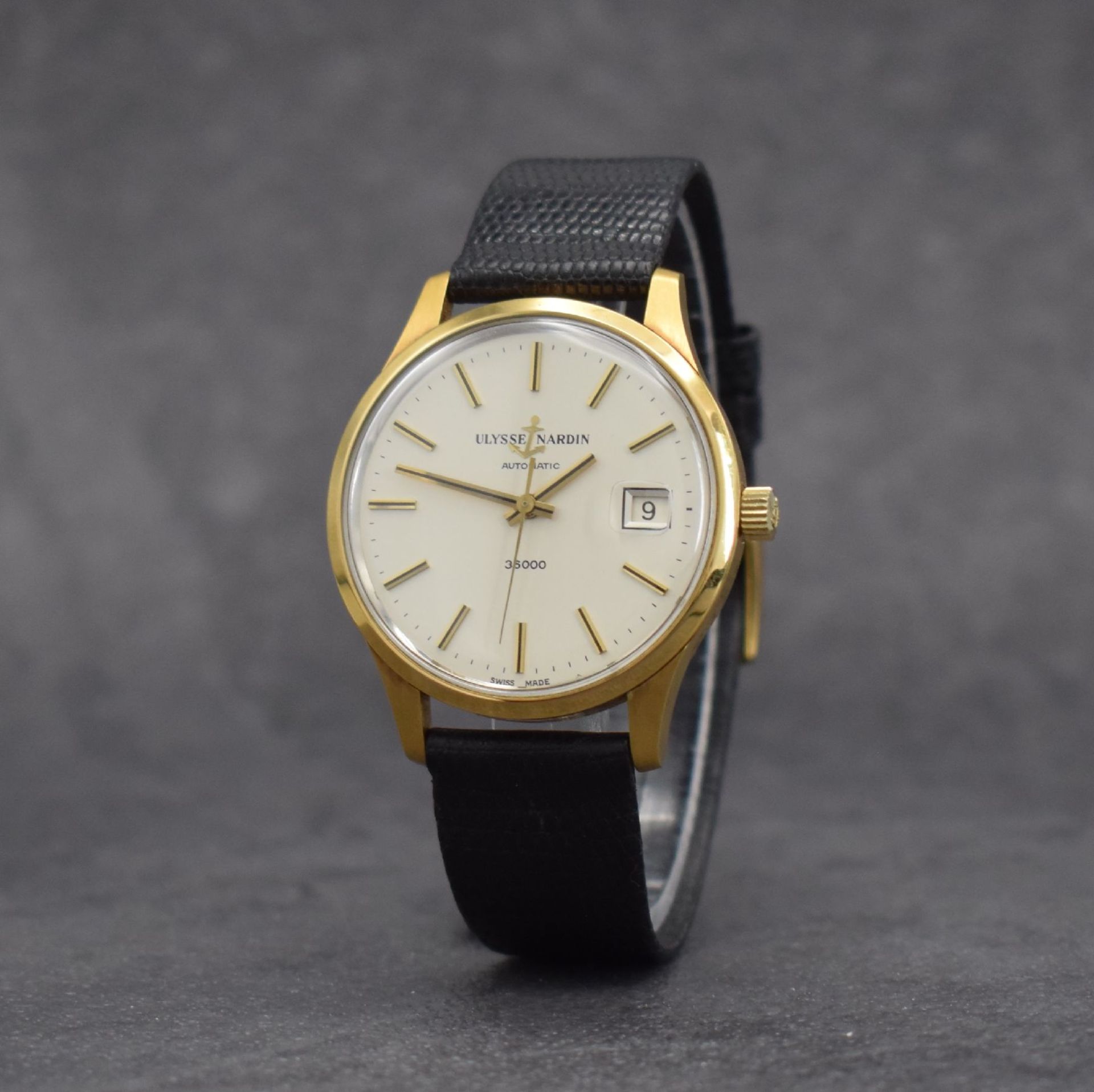 ULYSSE NARDIN Armbanduhr,  Automatik, Schweiz 1970er - Bild 3 aus 10