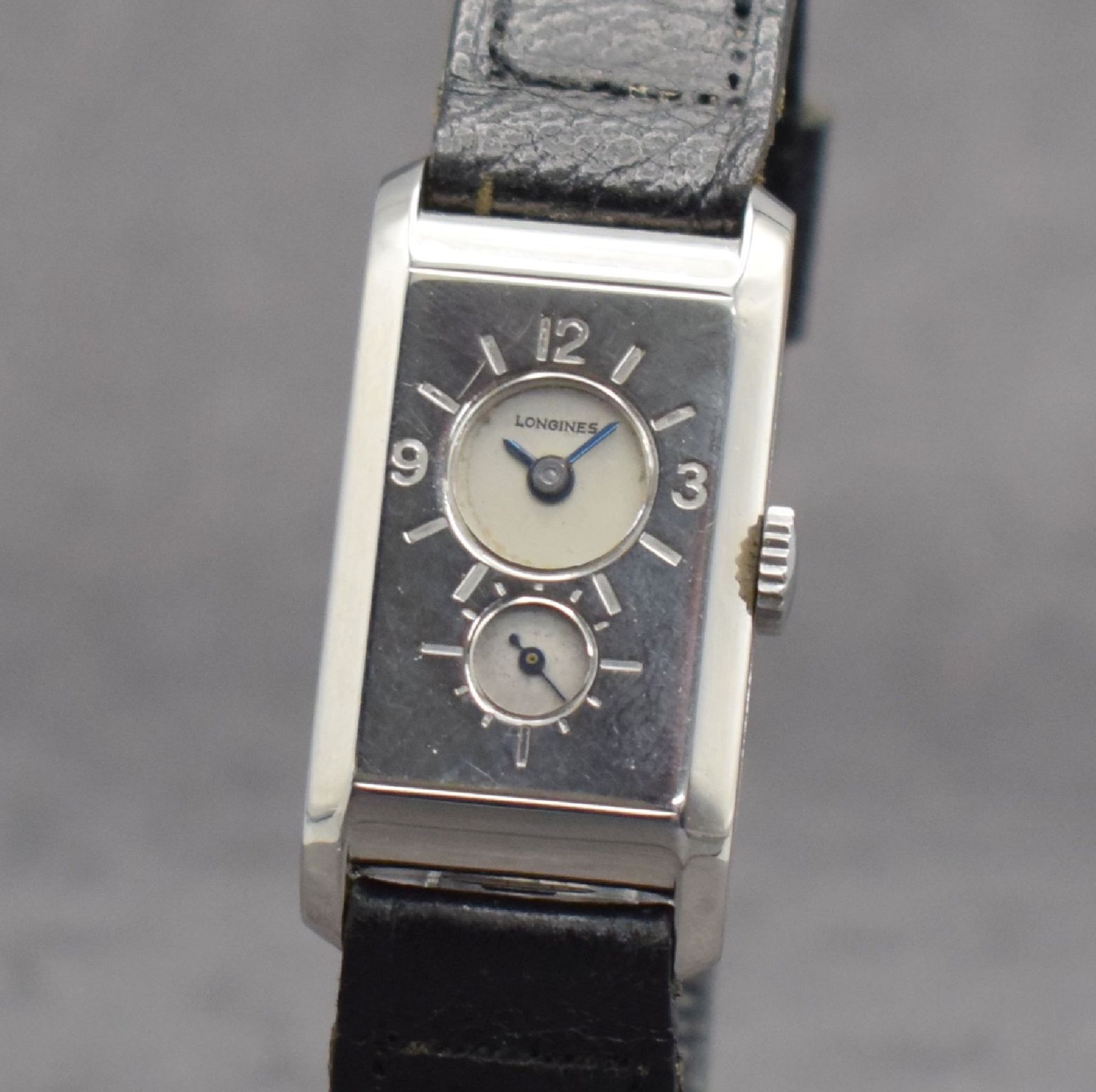 LONGINES sog. Doctors Watch Armbanduhr, Schweiz um 1933, - Image 3 of 11