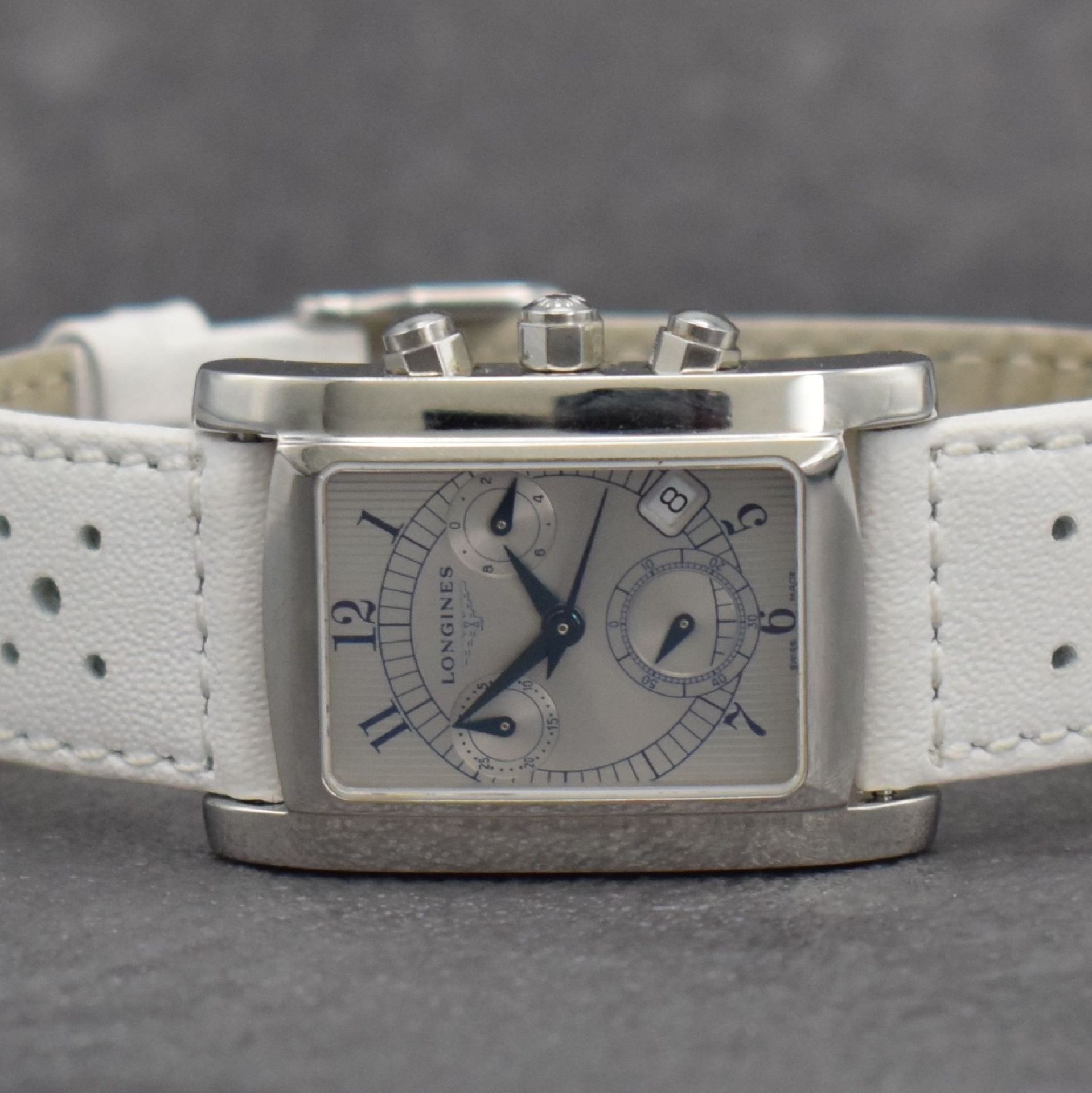 LONGINES / MÜHLE GLASHÜTTE 2 rechteckige Armbanduhren in - Bild 2 aus 11