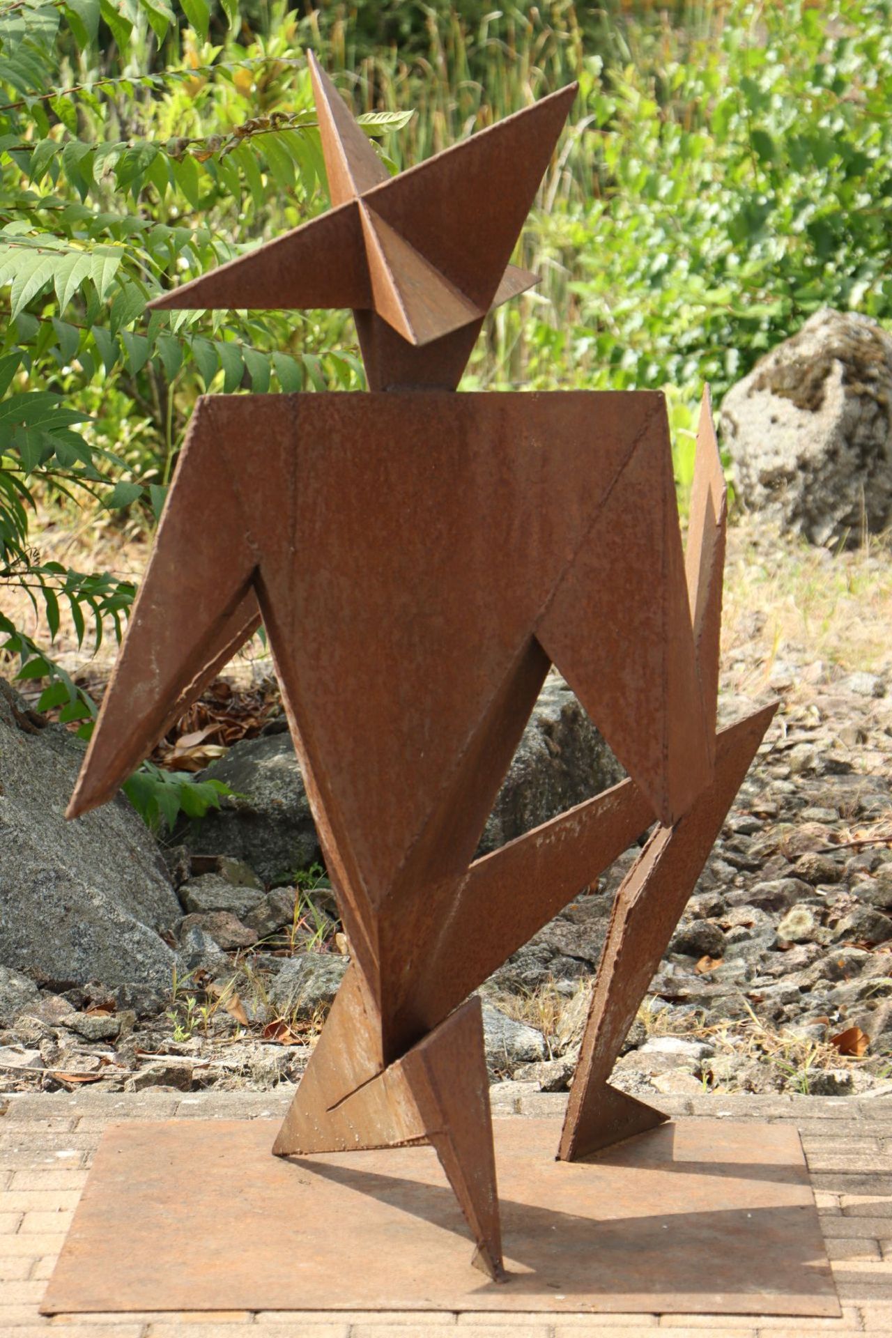 Skulptur, Andreas Helmling, Eisen/Metall, abstrakt - Image 2 of 2