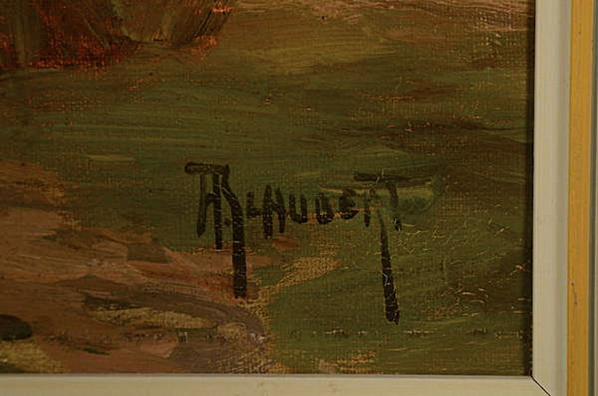 A. Schubert, wohl süddeutscher Maler, Mitte 20. Jh., - Bild 2 aus 3