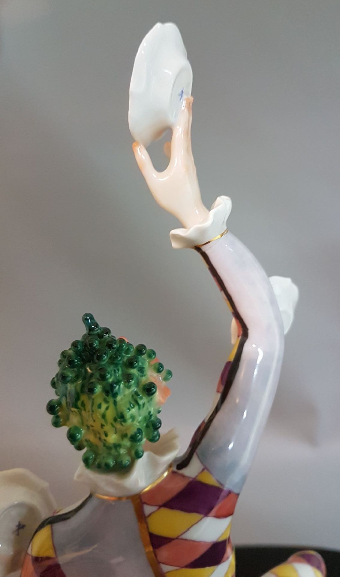 Porzellanfigur, Meissen, 1976, der Jongleur, Entwurf - Image 3 of 11