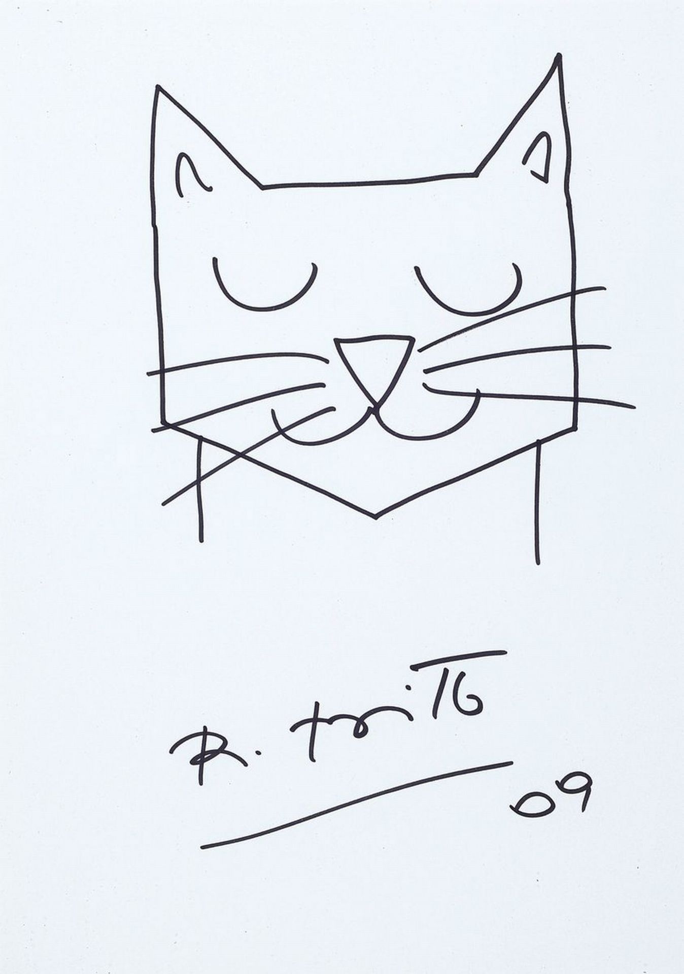 Britto Romero, geb. 1963 in Brasilien, 'Cat',