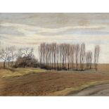 Werner Brand, 1933-2021, Herbstliche Landschaft,