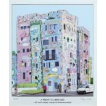 Rob Eric, 1954-2013, 'A Tribute to James Rizzi- Happy