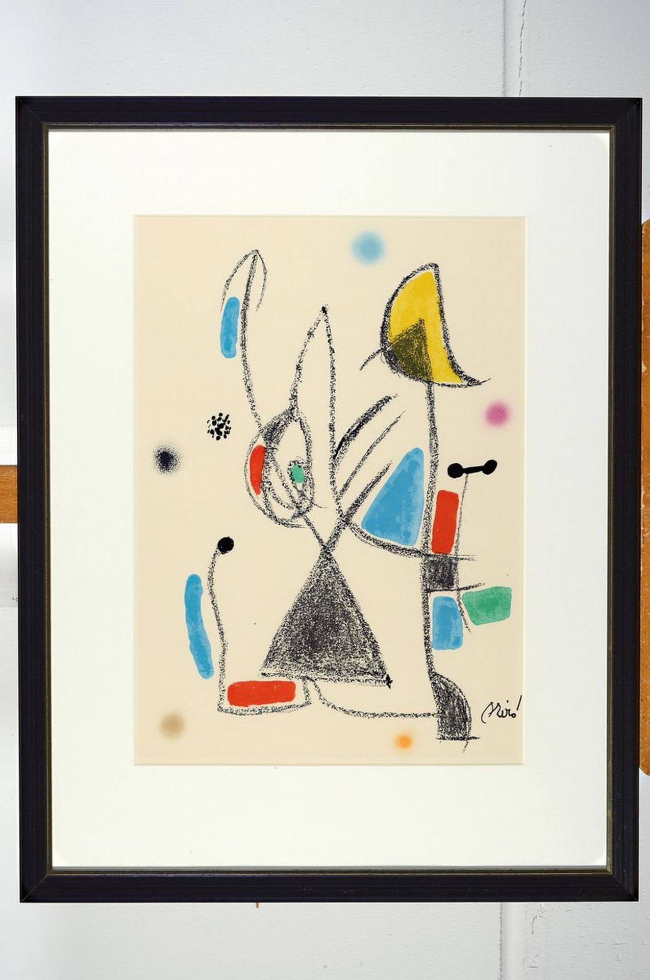 Joan Miro,1893-1983, zwei orig. Lithografien auf Velin, - Image 3 of 4