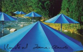 Christo und Jeanne-Claude,  'Blue Umbrellas', Multiple,