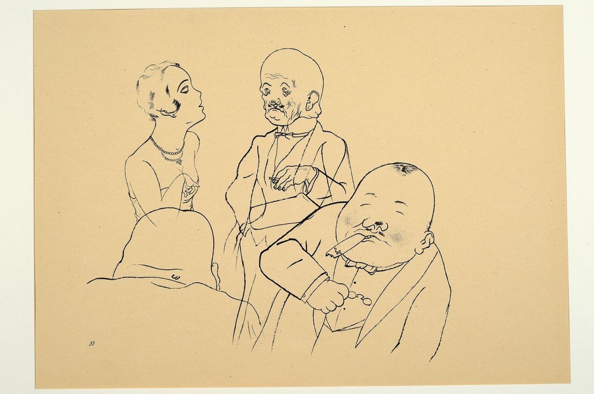 George Grosz, 1893-1959, Konvolut aus 4 Werken, - Image 5 of 5