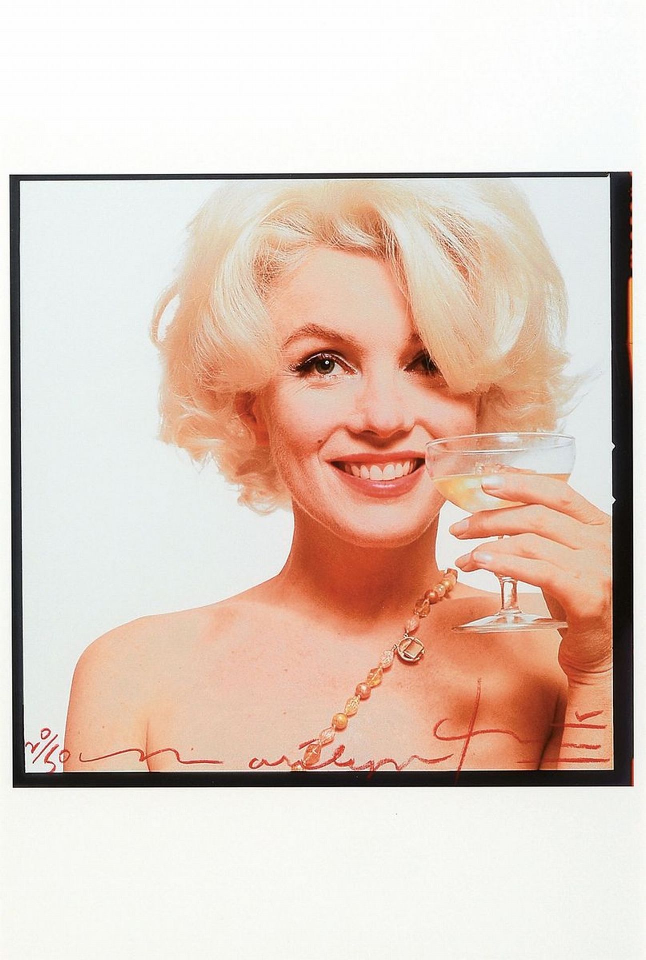 Bert Stern, 1929-2013, 'Marilyn with Champagne',