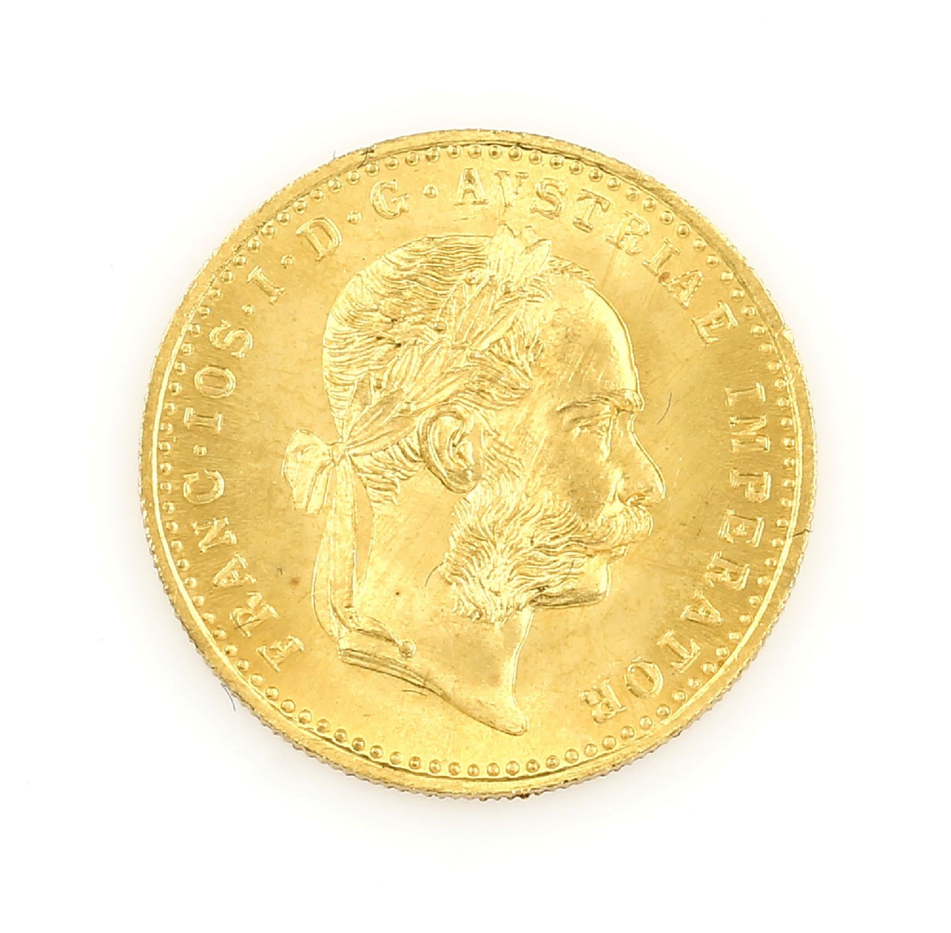 Goldmünze, 1 Dukat, Österreich-Ungarn, 1915, Franz