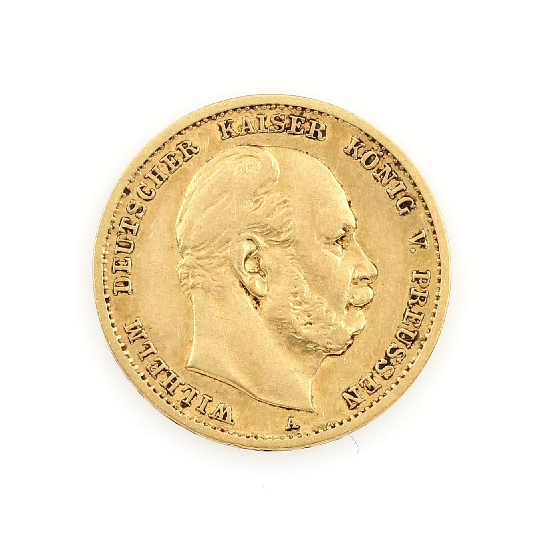 Goldmünze, 10 Mark, Deutsches Reich, 1872, Wilhelm