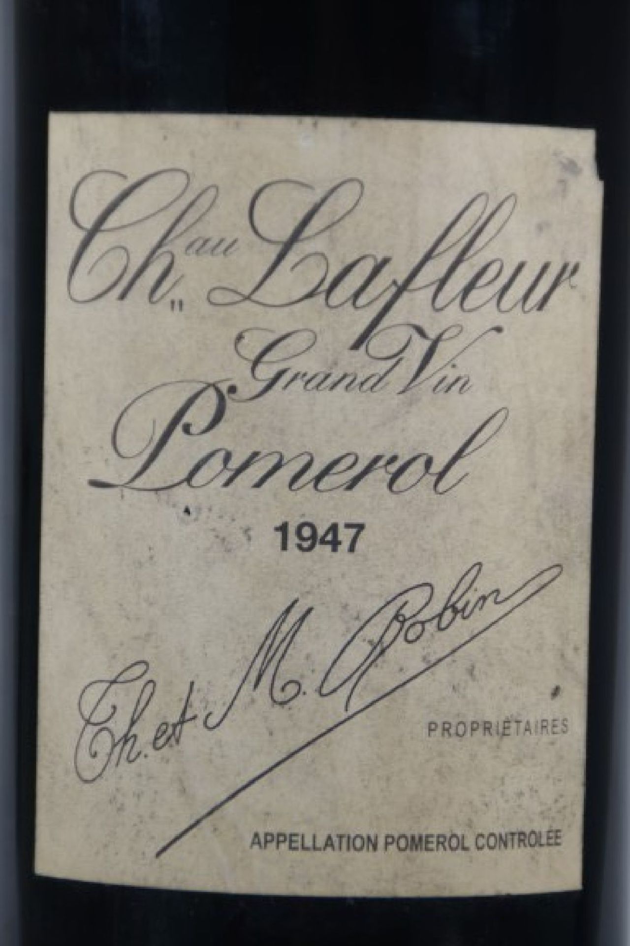 1 Magnumflasche, Chateau Lafleur Grand Vin Pomerol, 1947, - Image 2 of 4