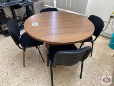 Round Table with Chairs