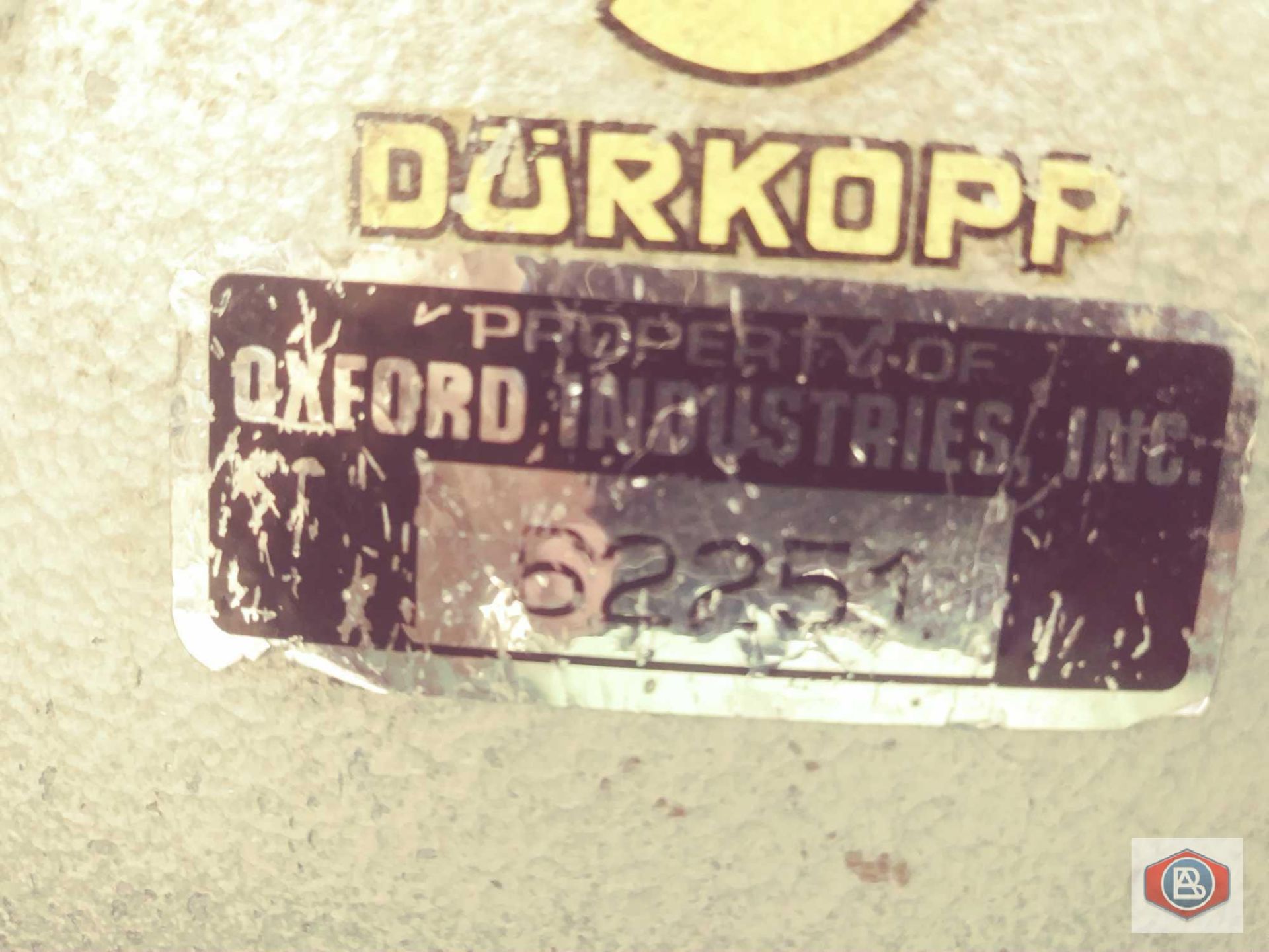 Durkopp Mod. 697-6155 Post Bed - Image 5 of 9
