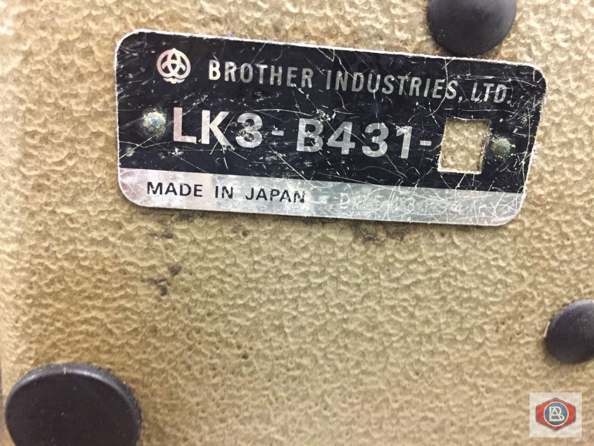 Brother Mod. LK3-B431 Bar Tacker (NEEDS REPAIR) - Image 5 of 8