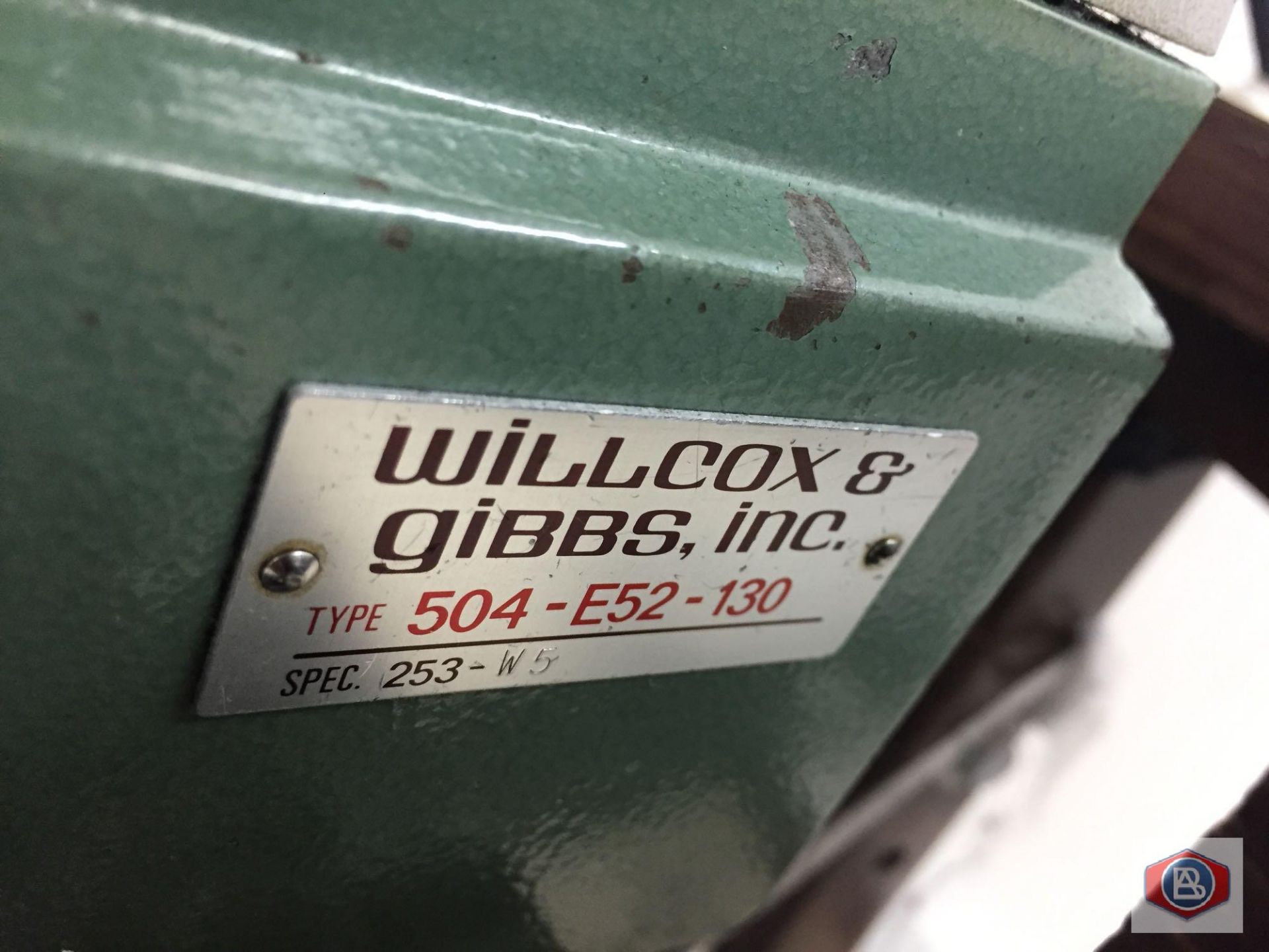 Willcox & Gibbs  Mod. 504-E52-130 Overlock Serger - Image 4 of 5