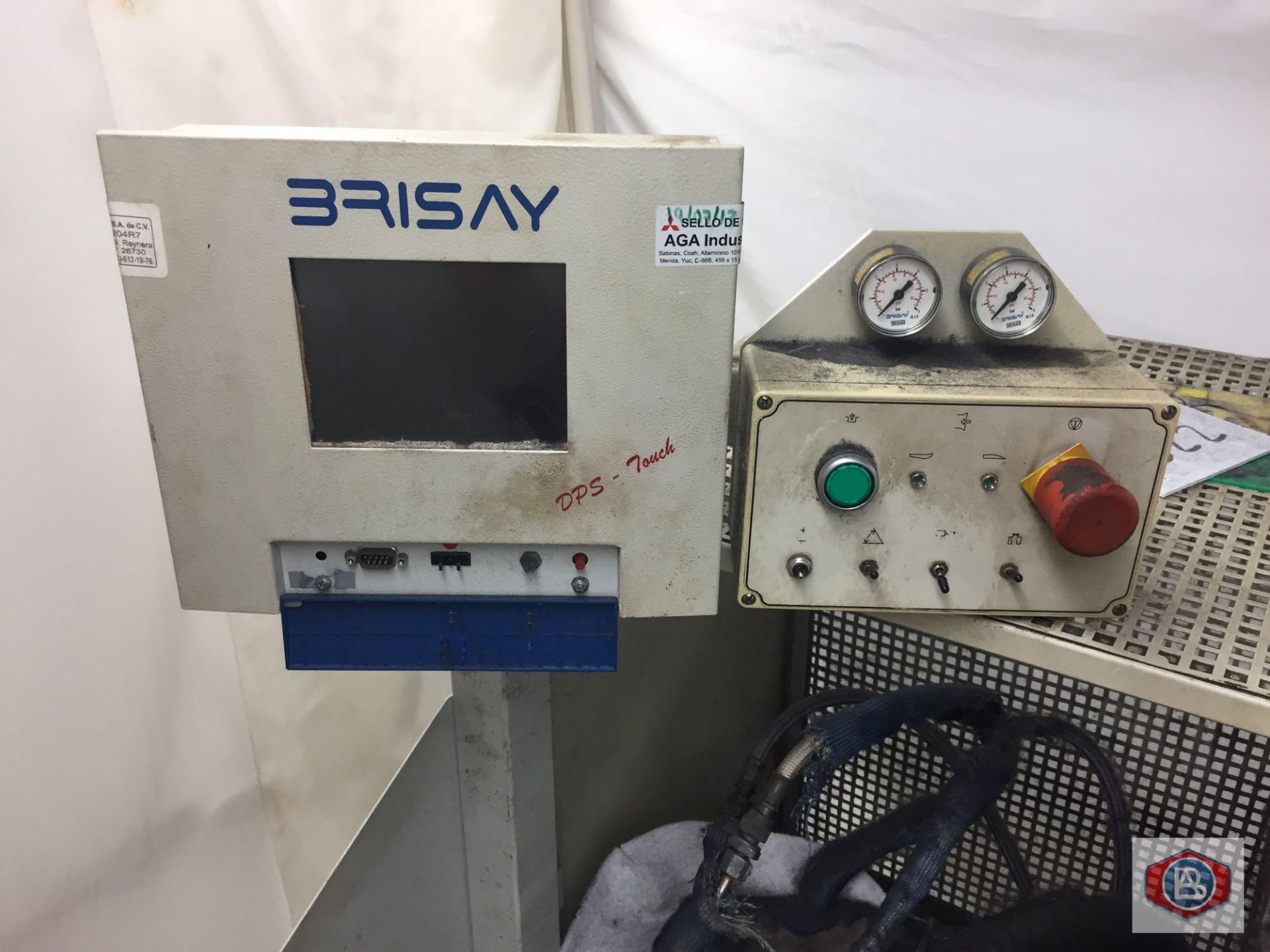 Brisay Mod. BRI-302 Edge & Lapel Pressing Machine - Image 3 of 6