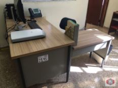 Desk, File Cabinet & Chair