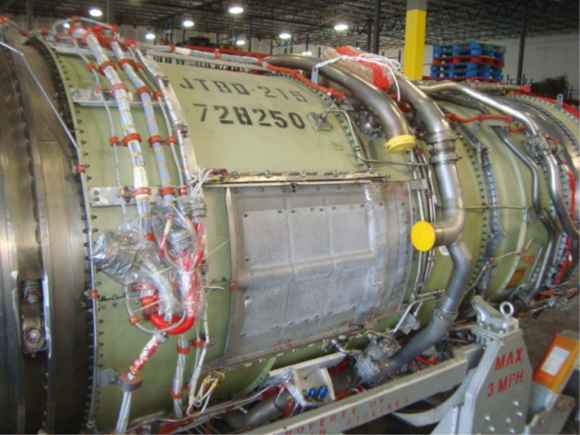 P & W JT8D-219 Jet Engine ESN# 728250 - Image 11 of 21