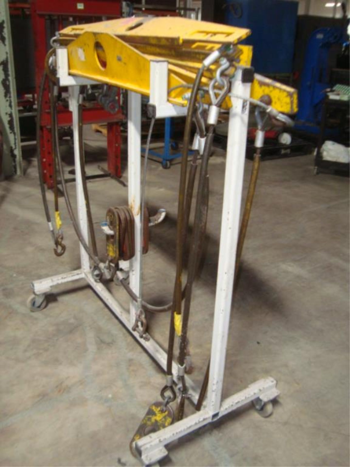 Mobile Material Sling Lift Supply Cart - Image 7 of 10