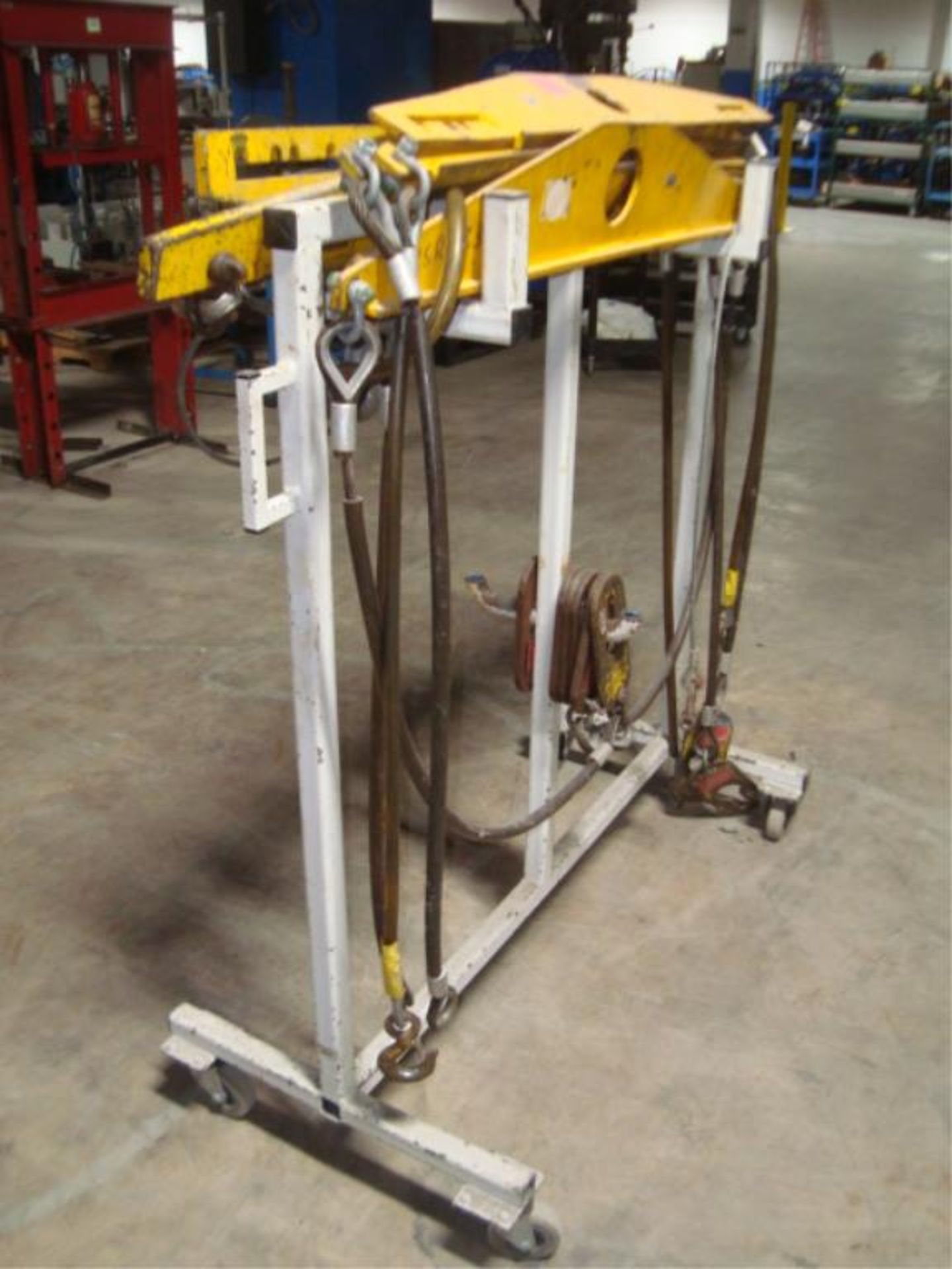 Mobile Material Sling Lift Supply Cart - Image 3 of 10