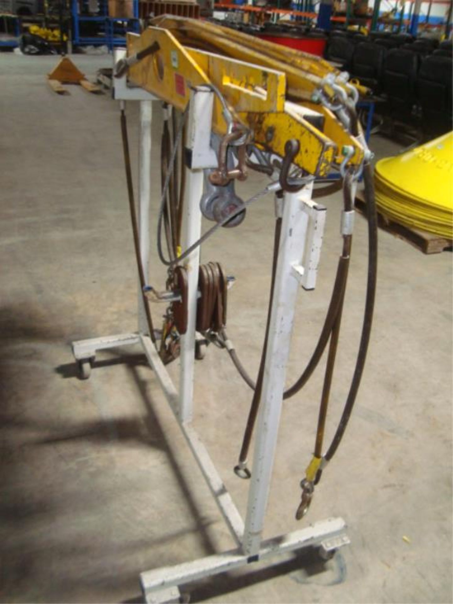 Mobile Material Sling Lift Supply Cart - Image 2 of 10
