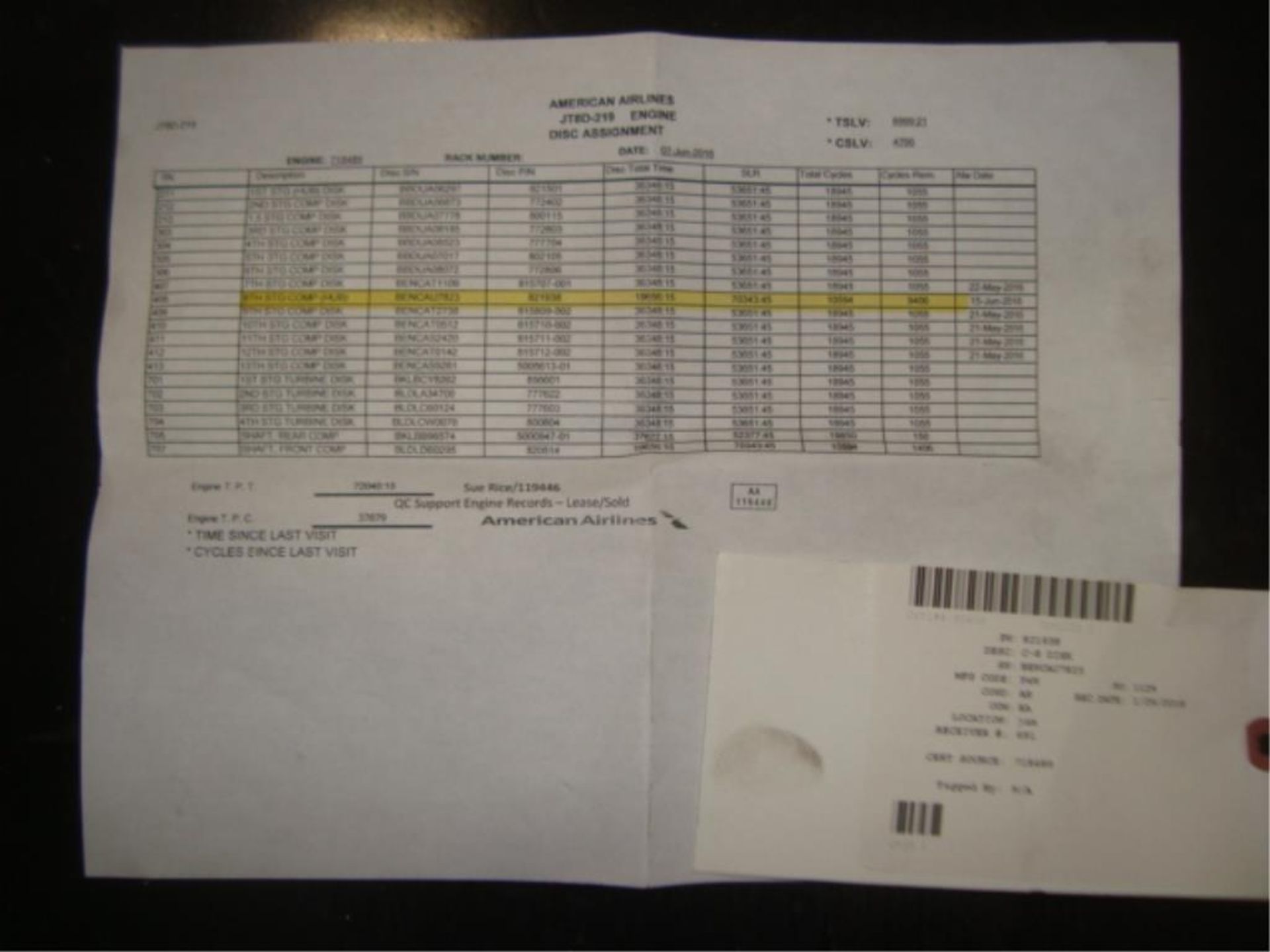 JT8D-219 Commercial Jet Engine C-8 Disks - Image 3 of 10