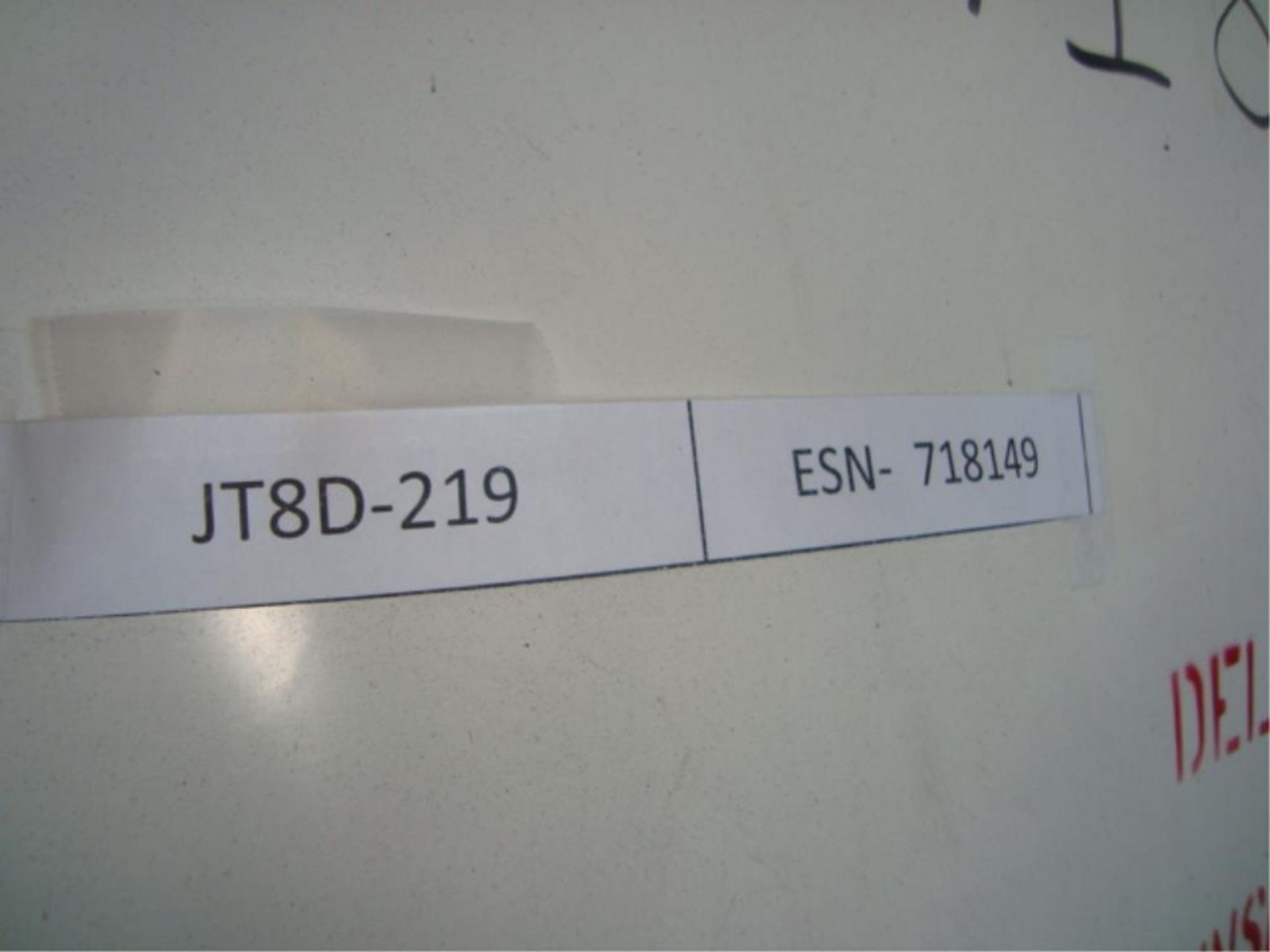 P & W JT8D-219 Jet Engine ESN# 718149 - Image 10 of 12