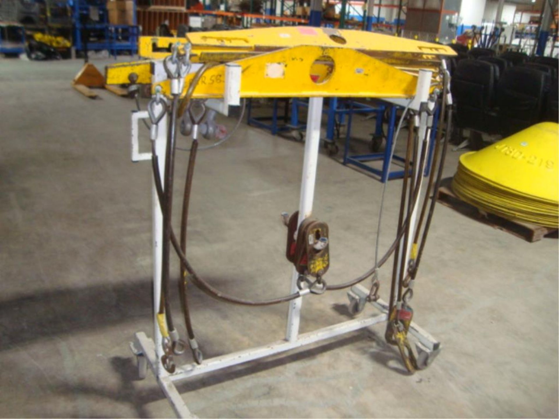 Mobile Material Sling Lift Supply Cart - Image 4 of 10