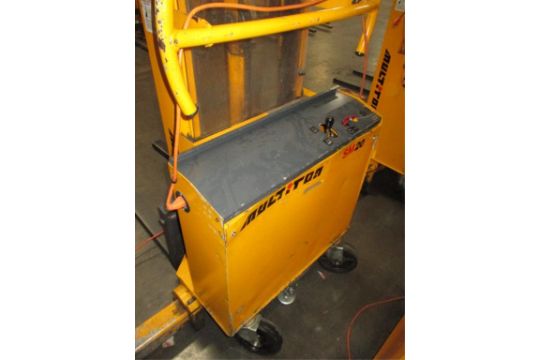 Multiton SM20 Electric Straddle Lift, Cap. 2200. Forks: 3.5ft, Height ...