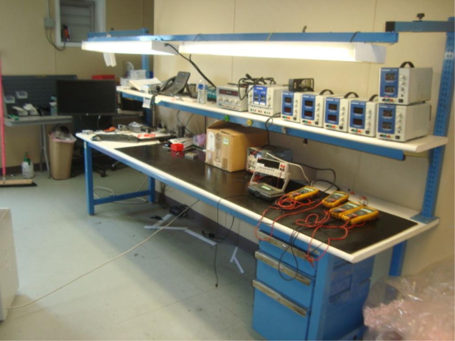 Technician Workstation Benches - Image 2 of 10