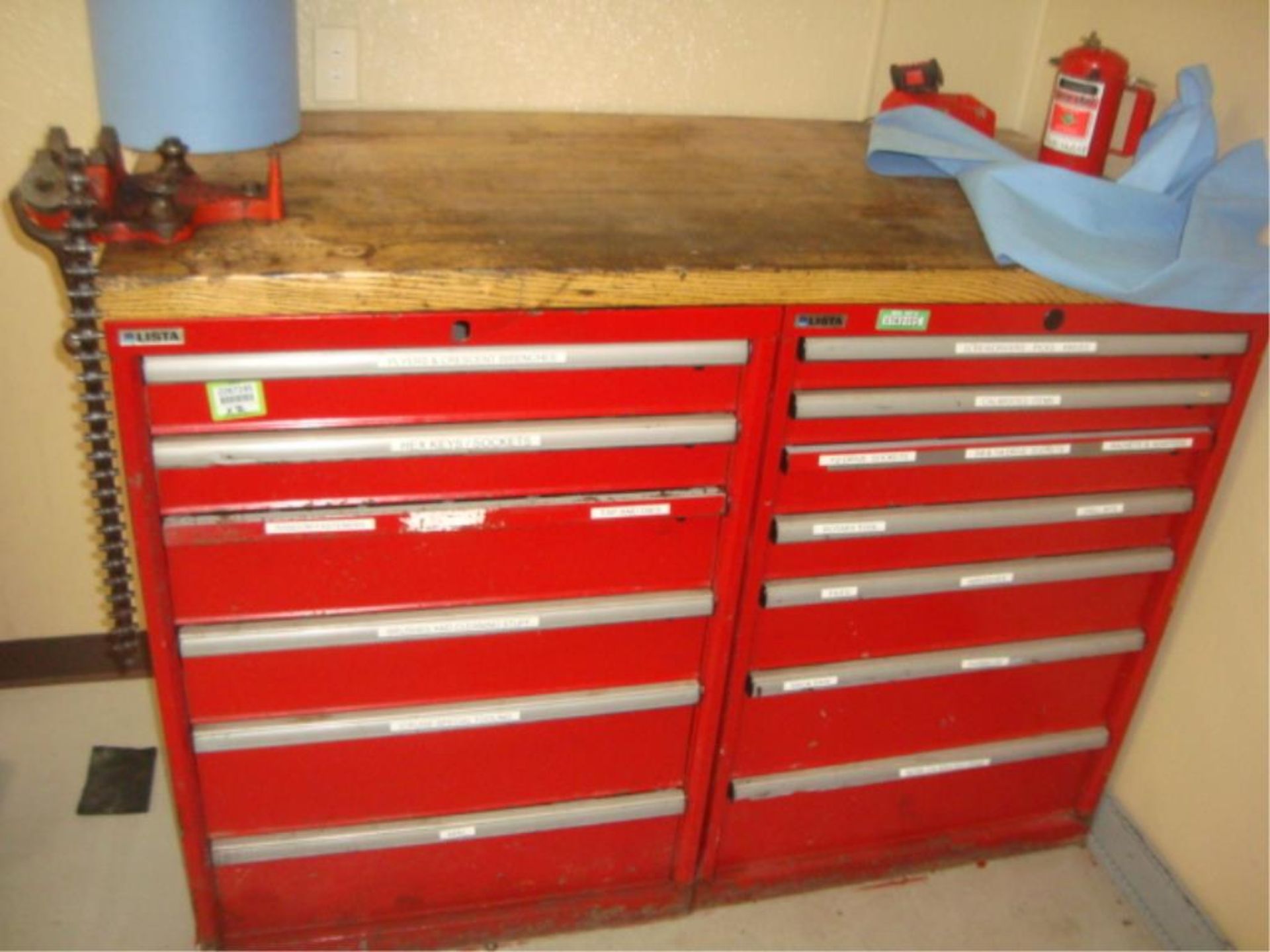 6-Drawer Parts/Supply Cabinet With Contents - Image 7 of 9