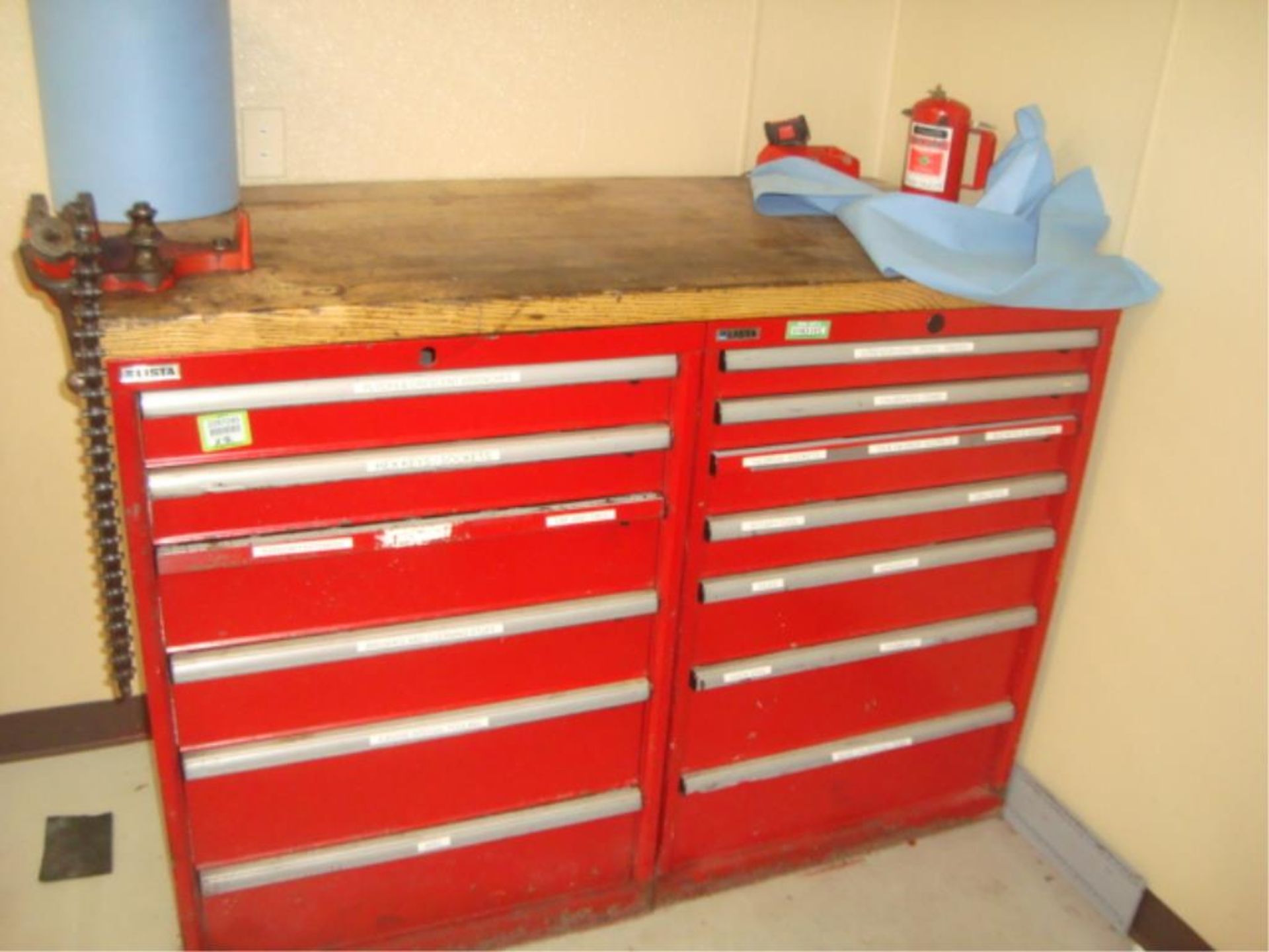 6-Drawer Parts/Supply Cabinet With Contents - Image 9 of 9