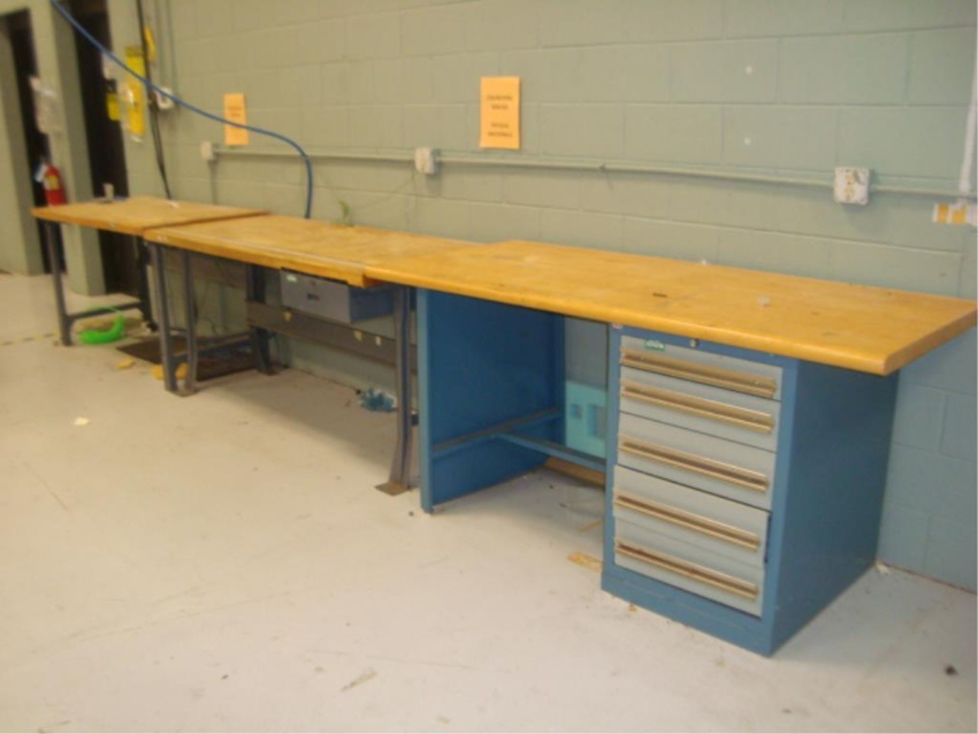 Assorted Heavy Duty Workbenches & Cabinets - Image 7 of 12