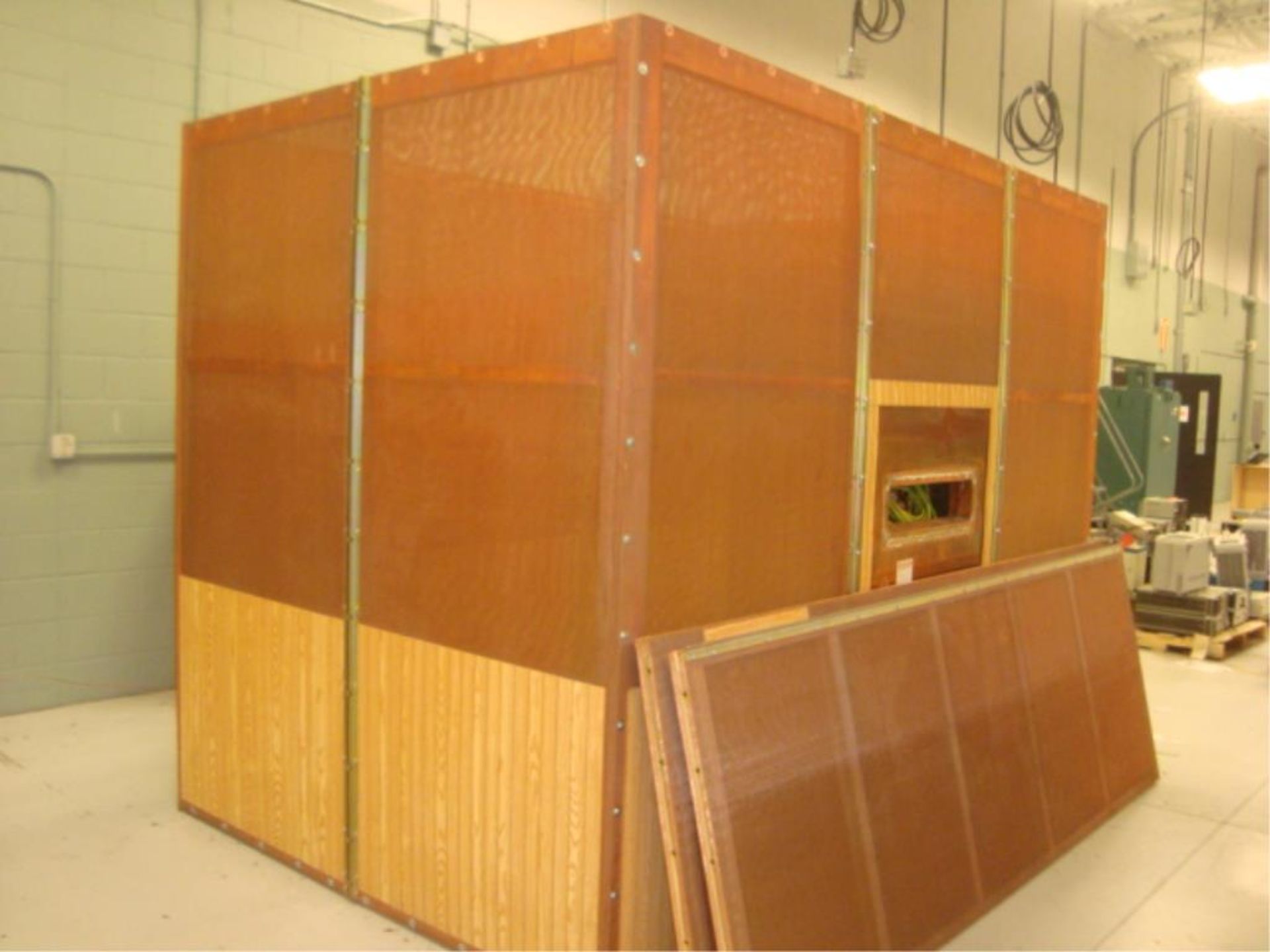 Modular Copper Screened RF Shielded Isolation Room - Image 14 of 17