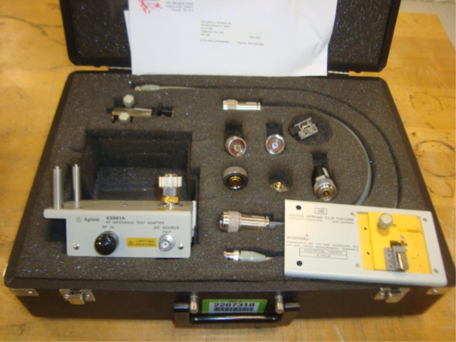 RF Impedance Test Kit With