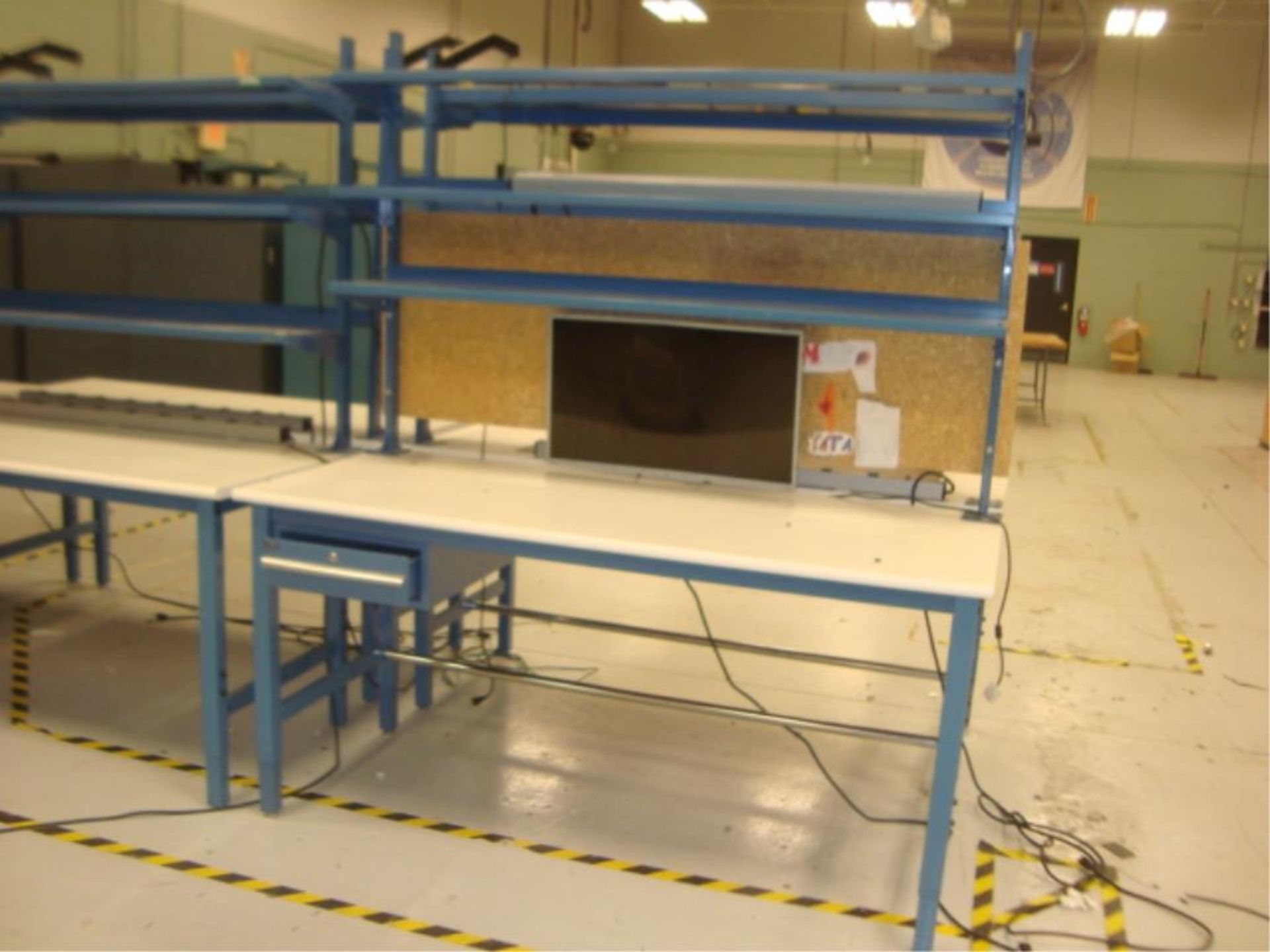 Heavy Duty Adjustable Height Workstations Benches - Image 2 of 7