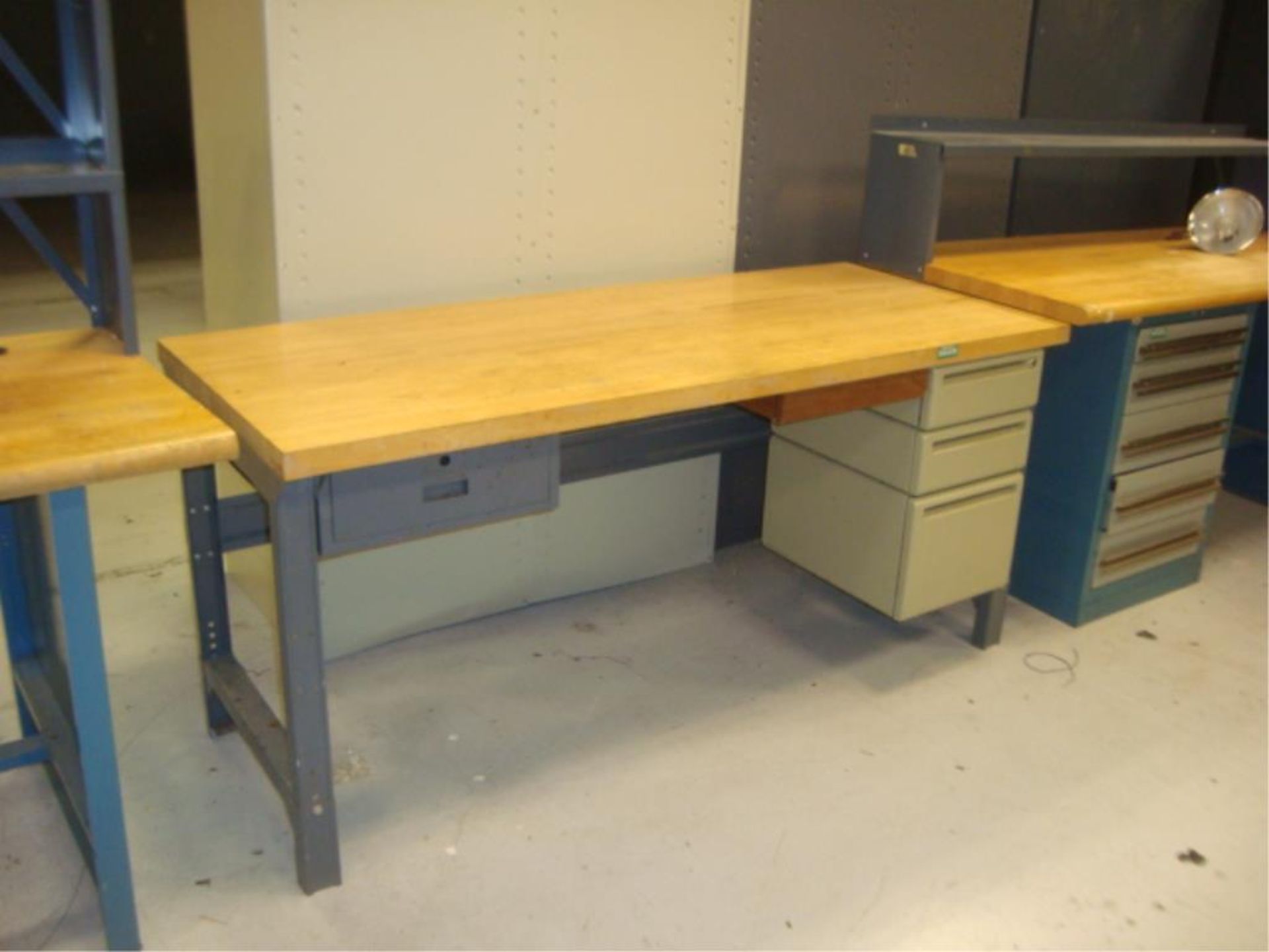 Assorted Heavy Duty Workbenches & Cabinets - Image 3 of 12