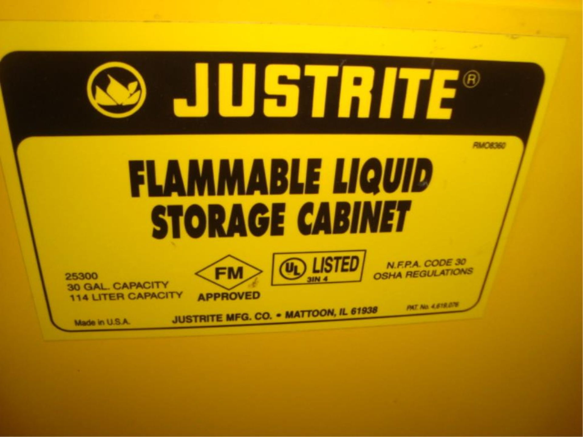 Flammable Contents Storage Cabinet - Image 3 of 4