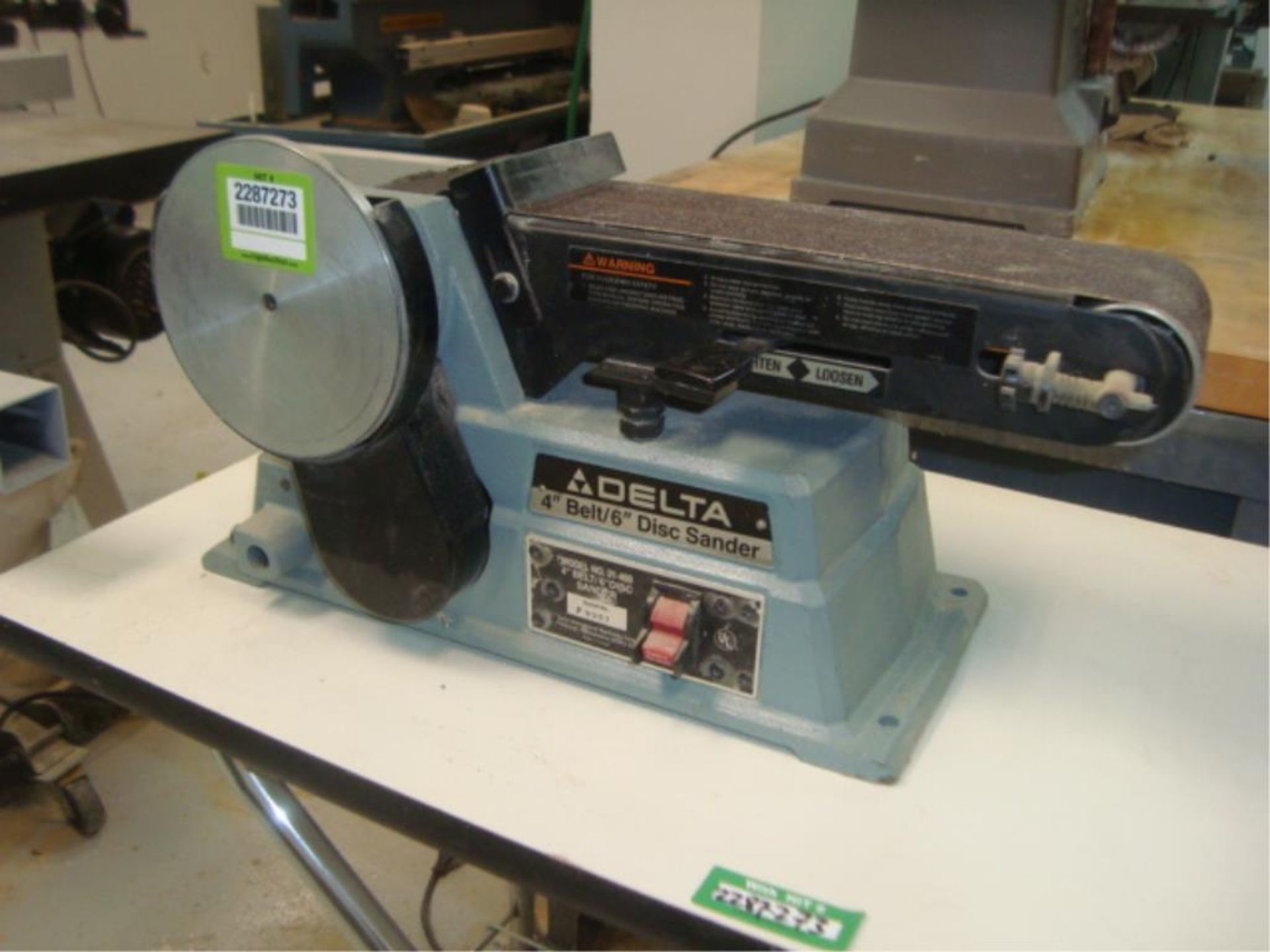 Benchtop 4" Belt / 6" Disc Combination Sander - Image 4 of 5