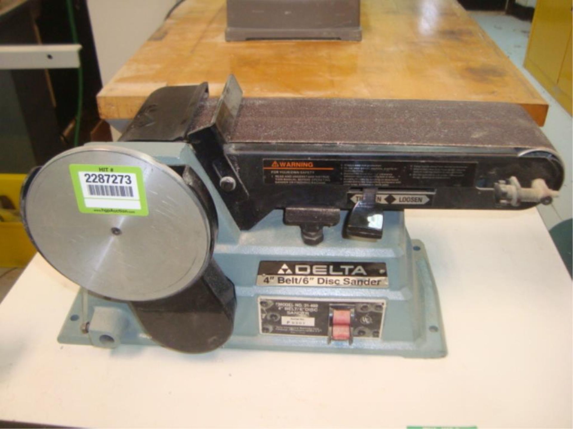 Benchtop 4" Belt / 6" Disc Combination Sander