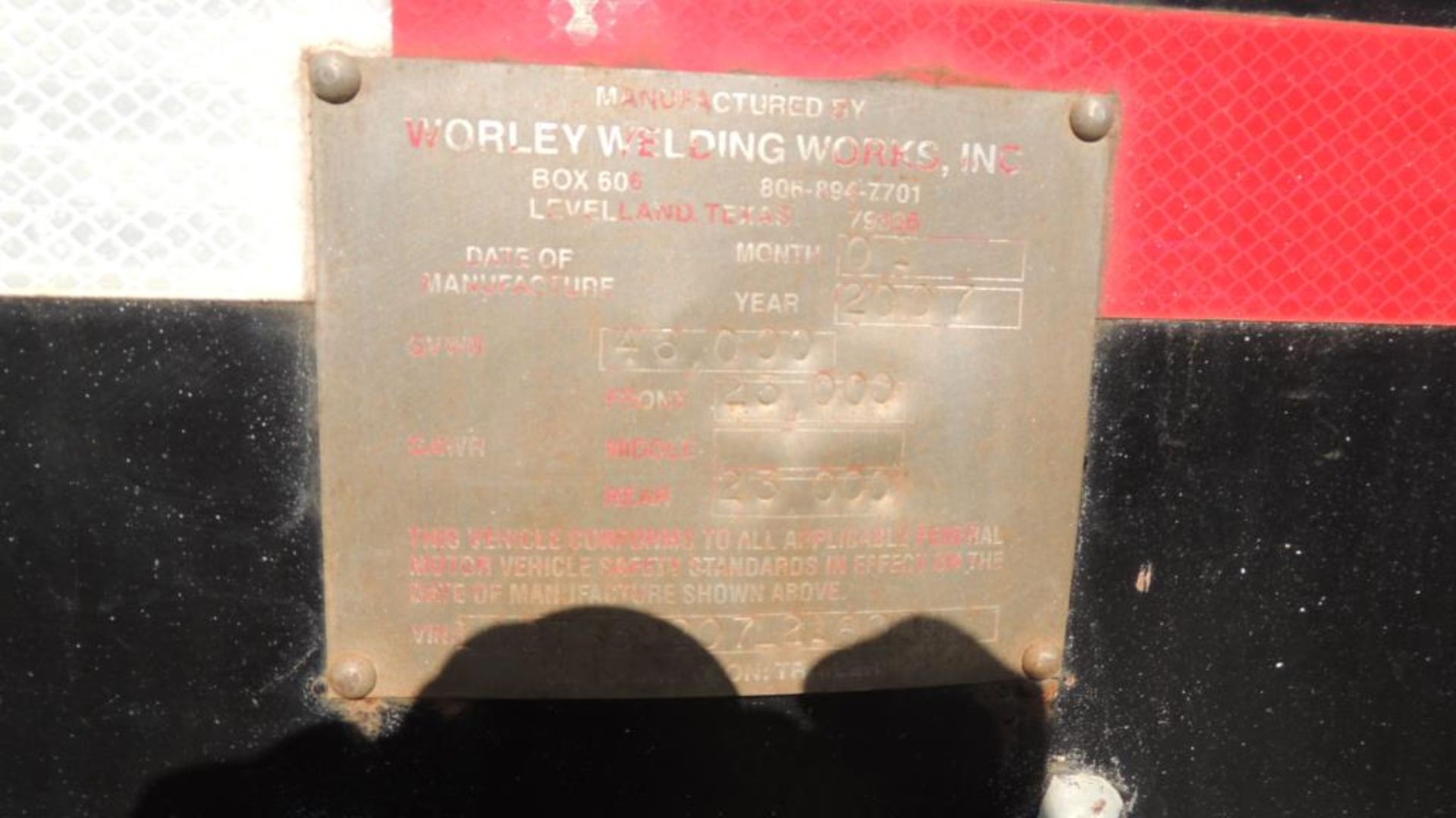 Worley Welding Works Tanker - Image 12 of 12